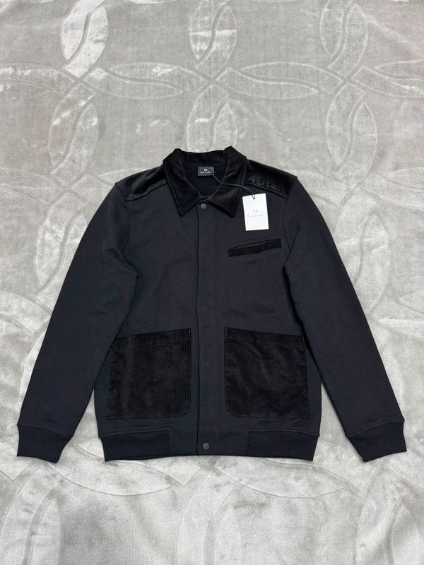 Paul Smith Paul Smith PS Cotton Jersey Jacket With Corduroy New XS M Size US M / EU 48-50 / 2 - 1 Thumbnail