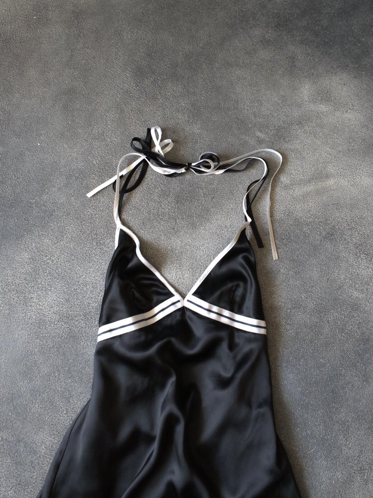 Alexander McQueen 1990ʼs Alexander McQueen Silk / Satin Slip Dress Open Back Size XS / US 0-2 / IT 36-38 - 8 Thumbnail