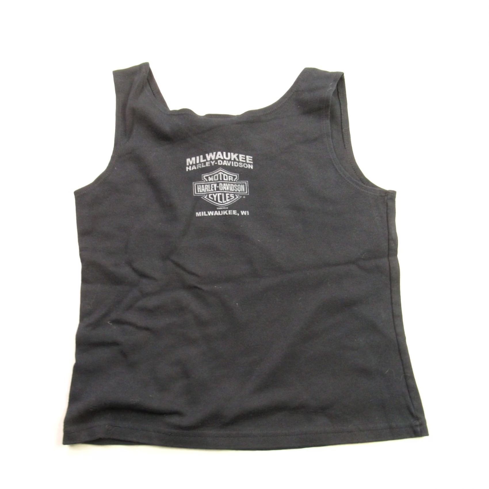 Harley Davidson Harley-Davidson Shirt Womens XL Sleeveless Black Crew Neck Lightweight Casual Knit Logo All Seasons Travel Outdoor Motorcycle Mens Girls Womens Size XL / US 12-14 / IT 48-50 - 6 Thumbnail