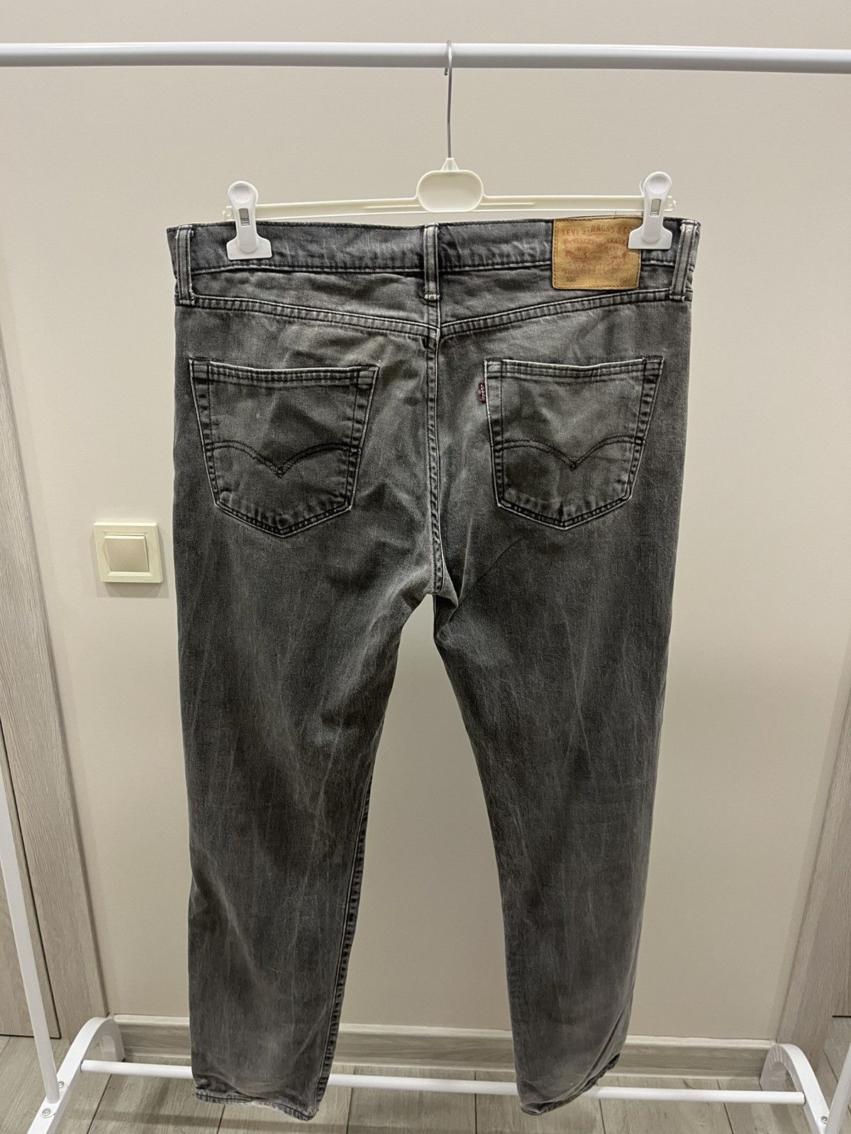Japanese Brand Levi’s 508 Black Tab Waxed Pants Size US 34 / EU 50 - 2 Thumbnail
