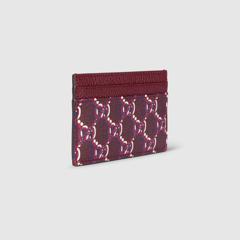 Gucci oc11z526 Size: OS / Card Case With GG Shadow in Multicolor Size ONE SIZE - 3 Thumbnail