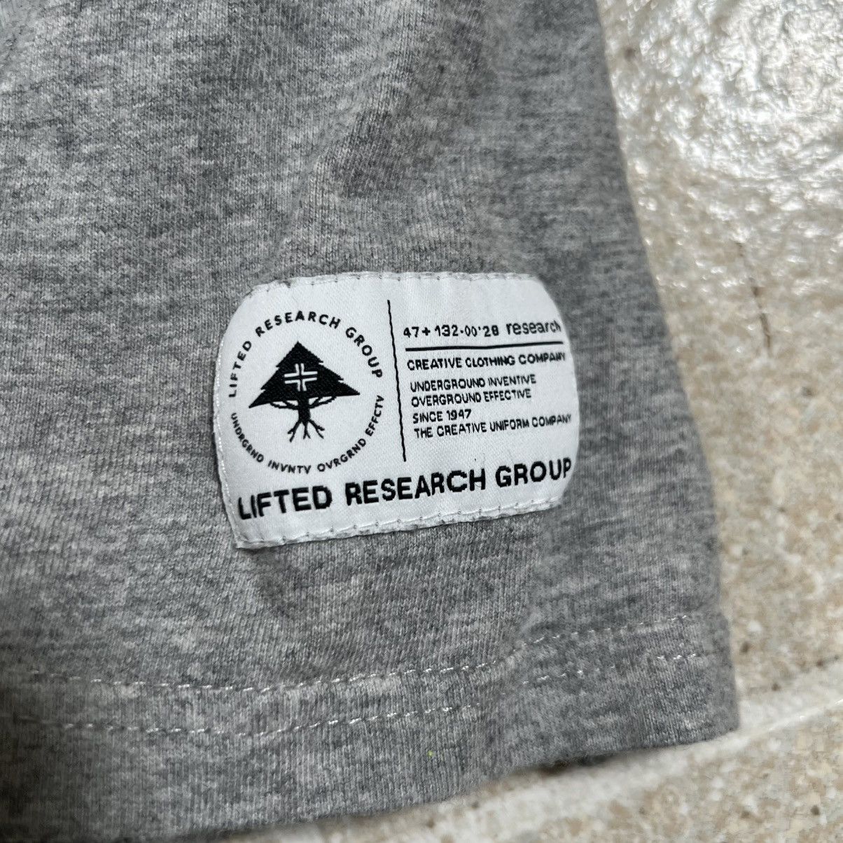 LRG Lifted Research Group Grey Long Sleeve LRG Embroidered Logo Size US XL / EU 56 / 4 - 4 Thumbnail