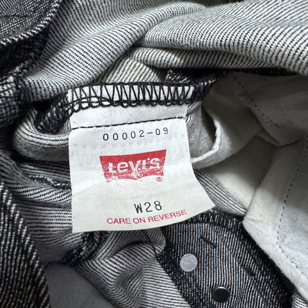 Levi's Vintage Levis Engineered Black Denim Jeans Twisted cut Size US 29 - 21 Thumbnail