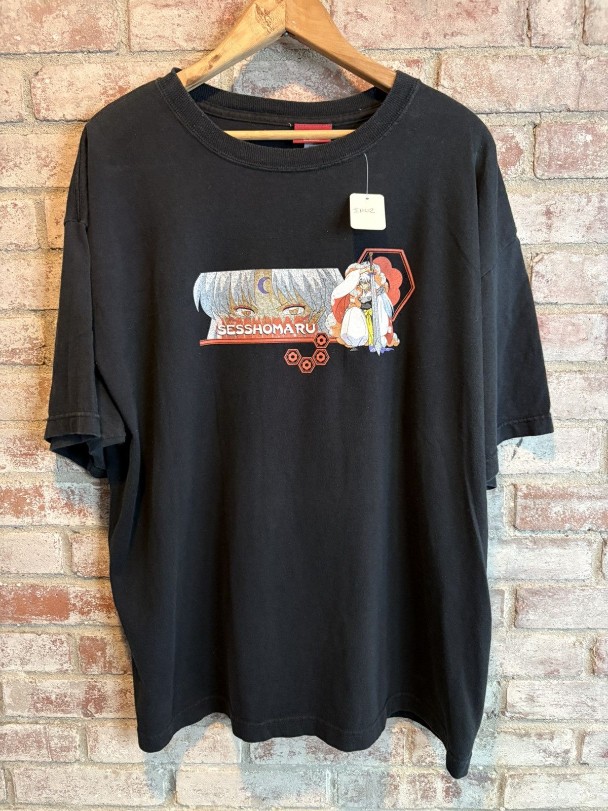 Other Vintage 2005 Inuyasha x Sesshomaru Black T-Shirt Anime XL Size US XL / EU 56 / 4 - 1 Thumbnail