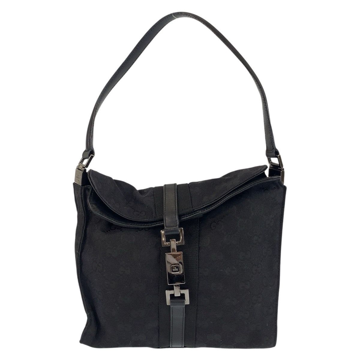 Gucci Gucci Gucci Jackie GG Canvas Leather Shoulder Bag Canvas Shoulder Bag 0013734 DUTY FREE for USA Size ONE SIZE - 1 Thumbnail