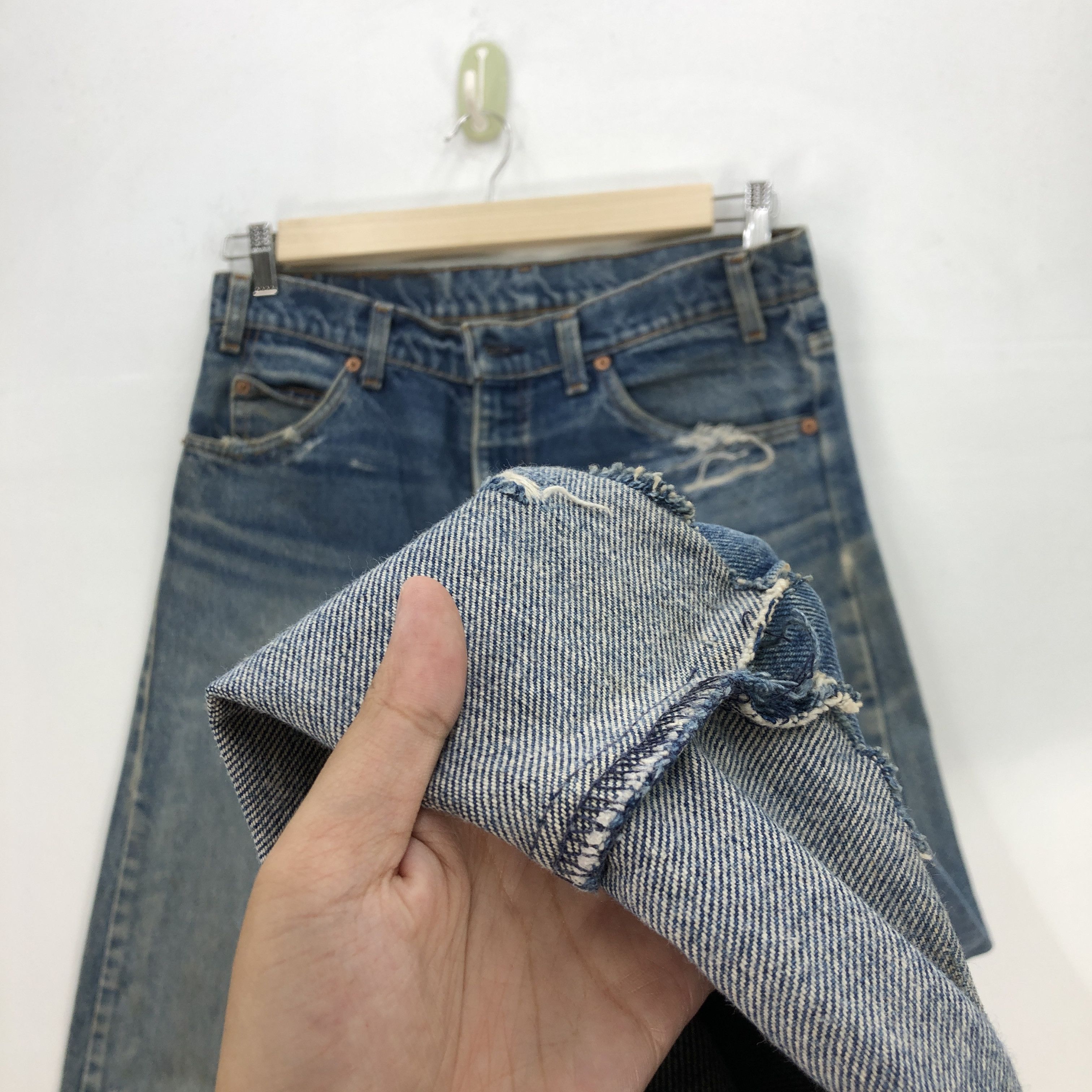 Levi's Vintage Levis 505 Stonewash Jeans Distressed Levi's Denim Size US 32 / EU 48 - 7 Thumbnail