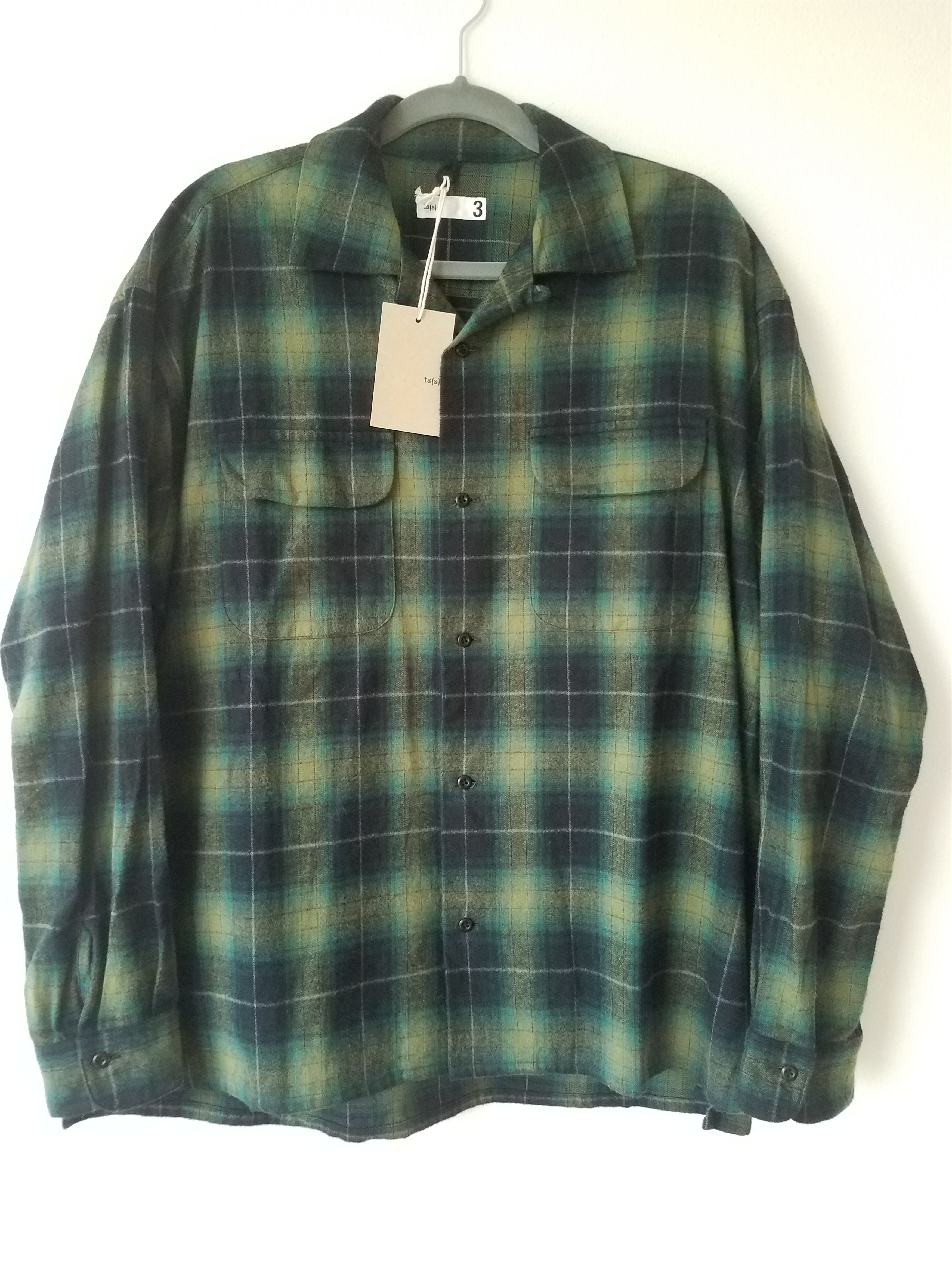 Ts(S) Open Collar Shirt w/ Flap Pockets Size US L / EU 52-54 / 3 - 1 Thumbnail