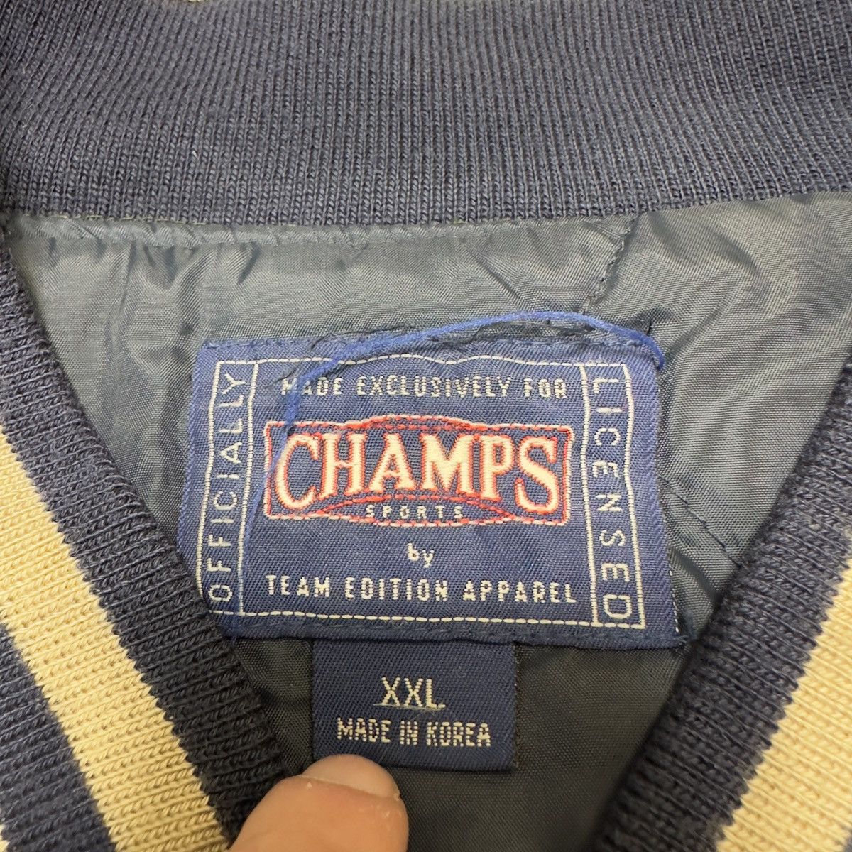 Champs Sport × NCAA × Vintage Vintage Carolina Tar Heels varsity jacket Size US XXL / EU 58 / 5 - 4 Thumbnail
