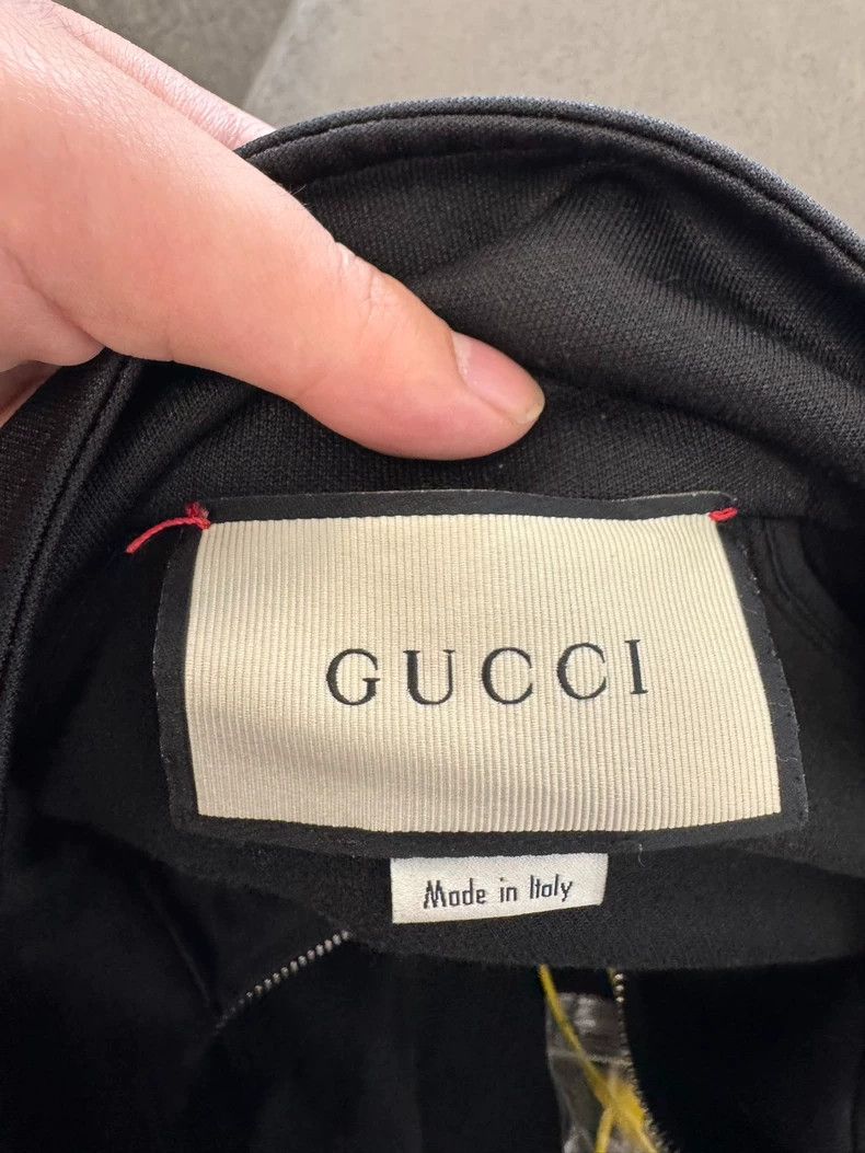 Gucci Gucci Striped zipper classic school uniform jacket Size US L / EU 52-54 / 3 - 3 Thumbnail