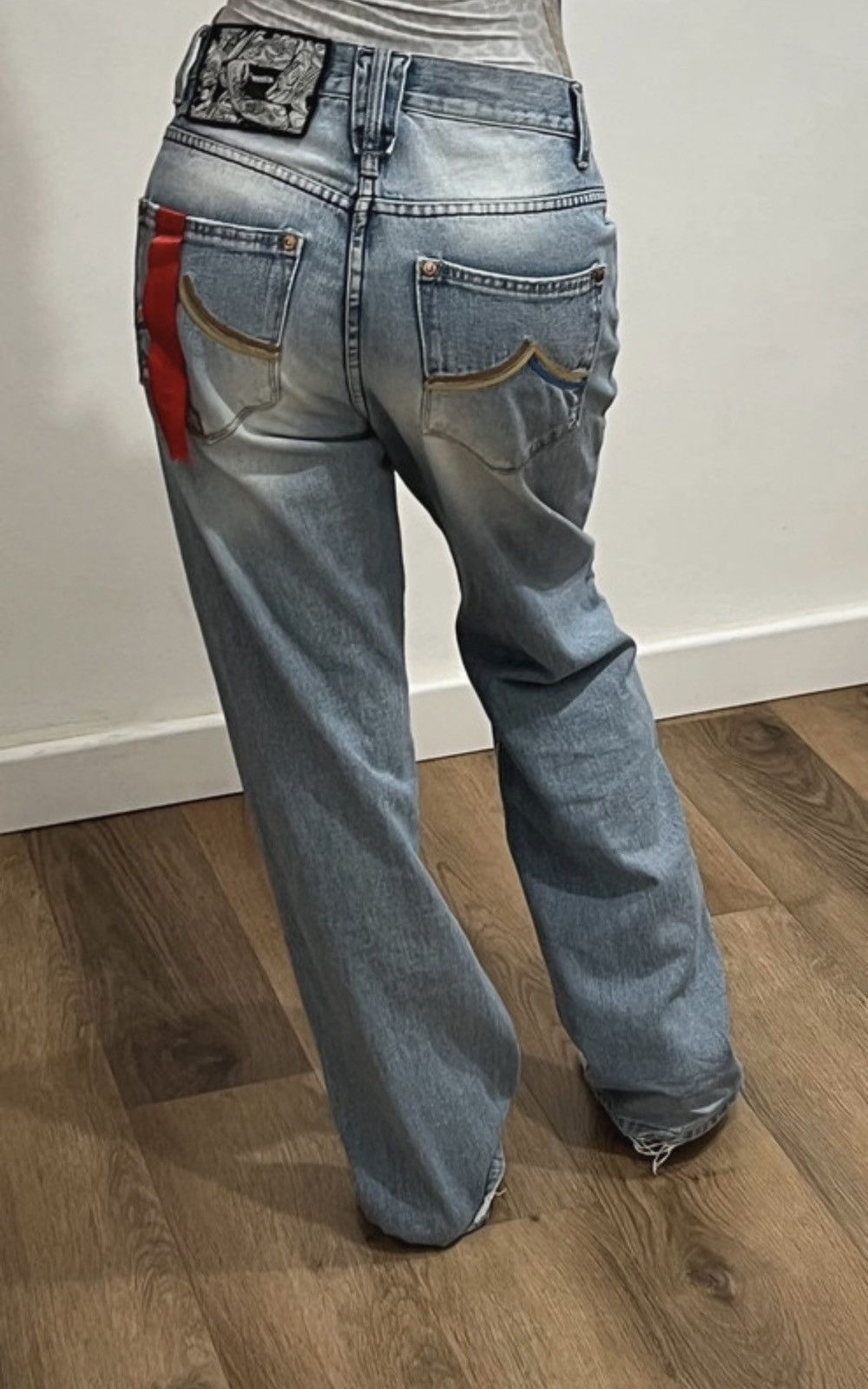 Vintage Medium-rised straight jeans Size 28" / US 6 / IT 42 - 5 Thumbnail