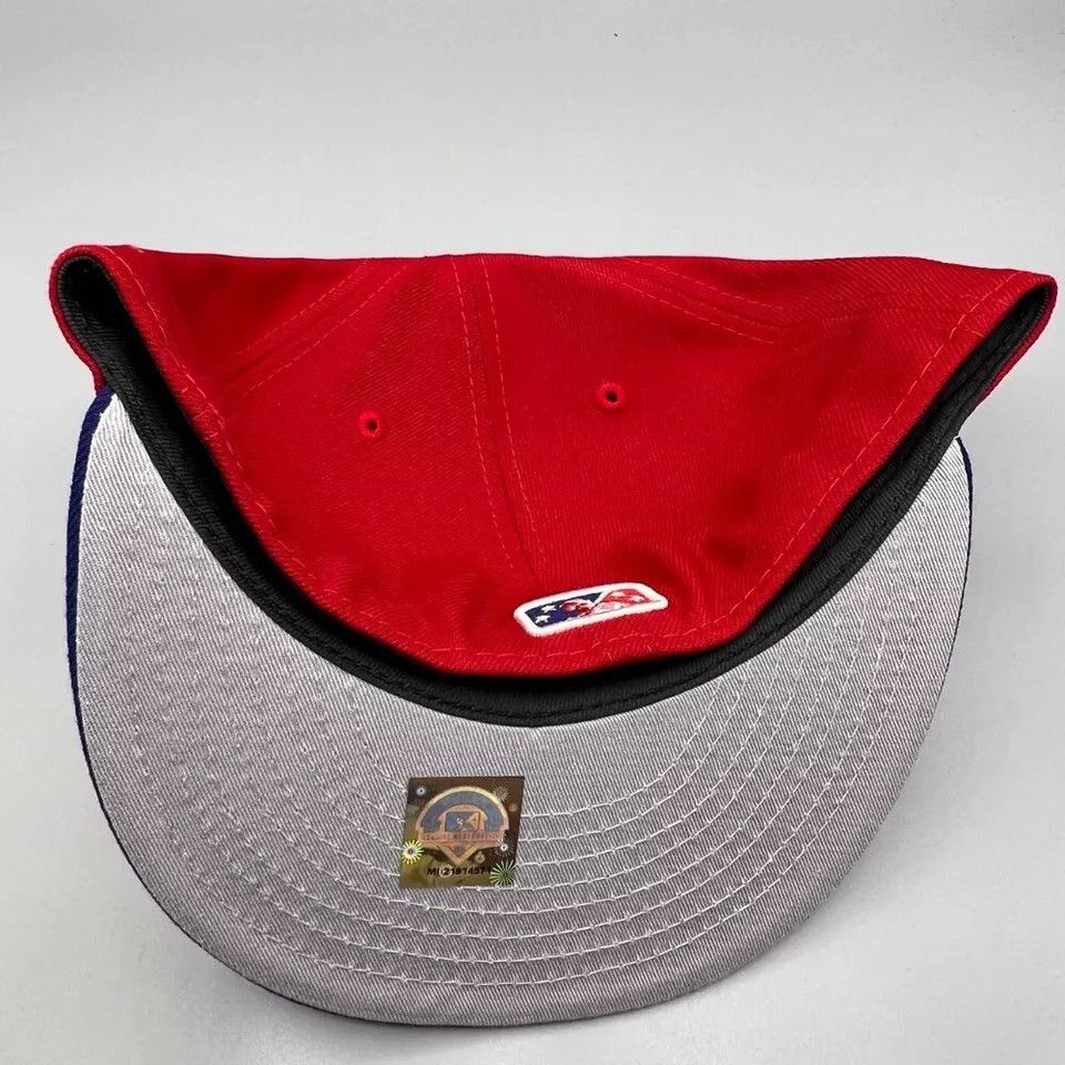 New Era Reading Fightin Phils Hat Men 7 3/8 59Fifty New Era Fitted Size ONE SIZE - 5 Thumbnail