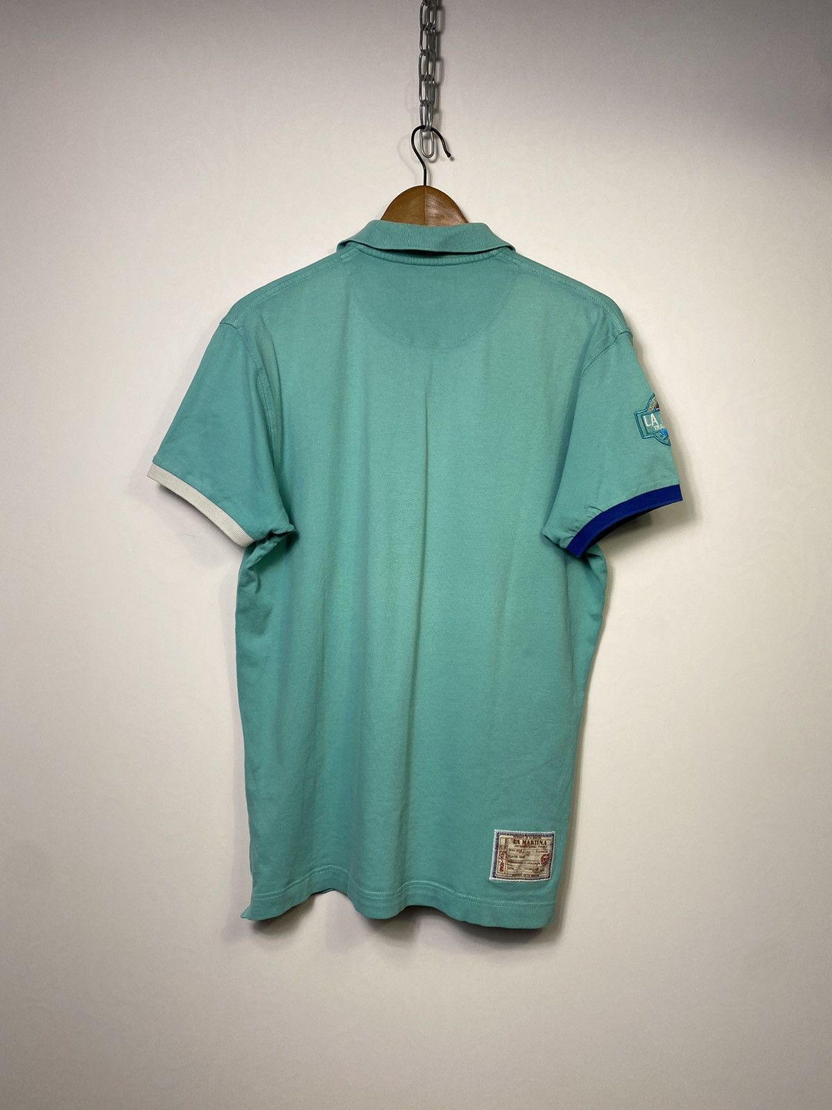 La Martina × Vintage Rare LA MARTINA Chief Keef Style Mens Polo T-shirt Size US L / EU 52-54 / 3 - 11 Thumbnail