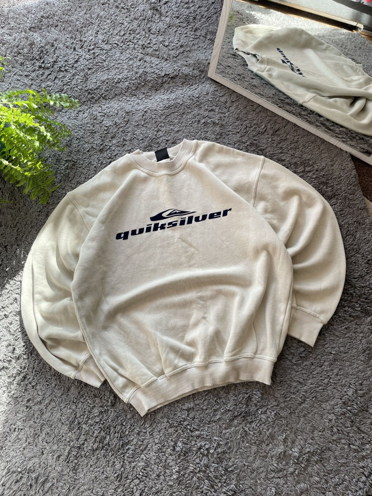 Quiksilver × Vintage 00s Quicksilver Sweatshirt Streetwear Vintage Logo Y2k Rare Size US M / EU 48-50 / 2 - 2 Thumbnail