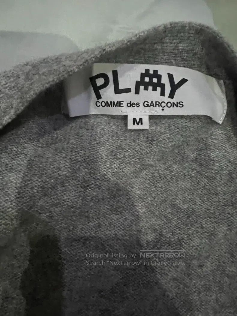 Comme des Garcons Comme Des Garcons Classic limited edition gray wool cardig Size M / US 6-8 / IT 42-44 - 2 Thumbnail