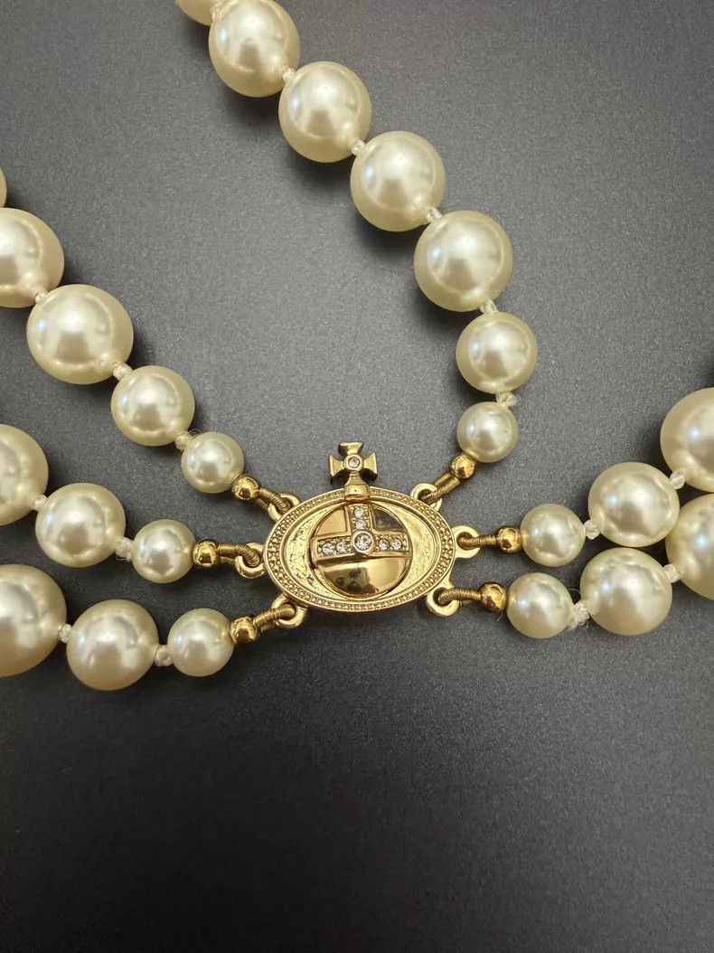 Vivienne Westwood Vivienne Westwood Saturn Necklace Size ONE SIZE - 5 Thumbnail