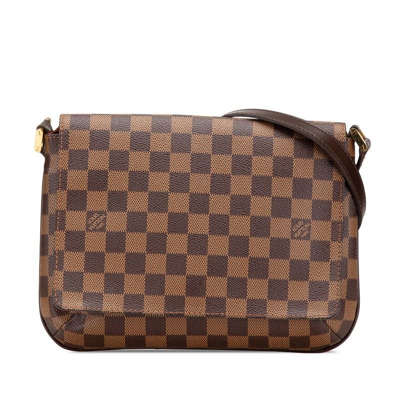Louis Vuitton Louis Vuitton Musette Tango Damier Shoulder Bag Canvas Crossbody Bag N51301 in Brown, Women's