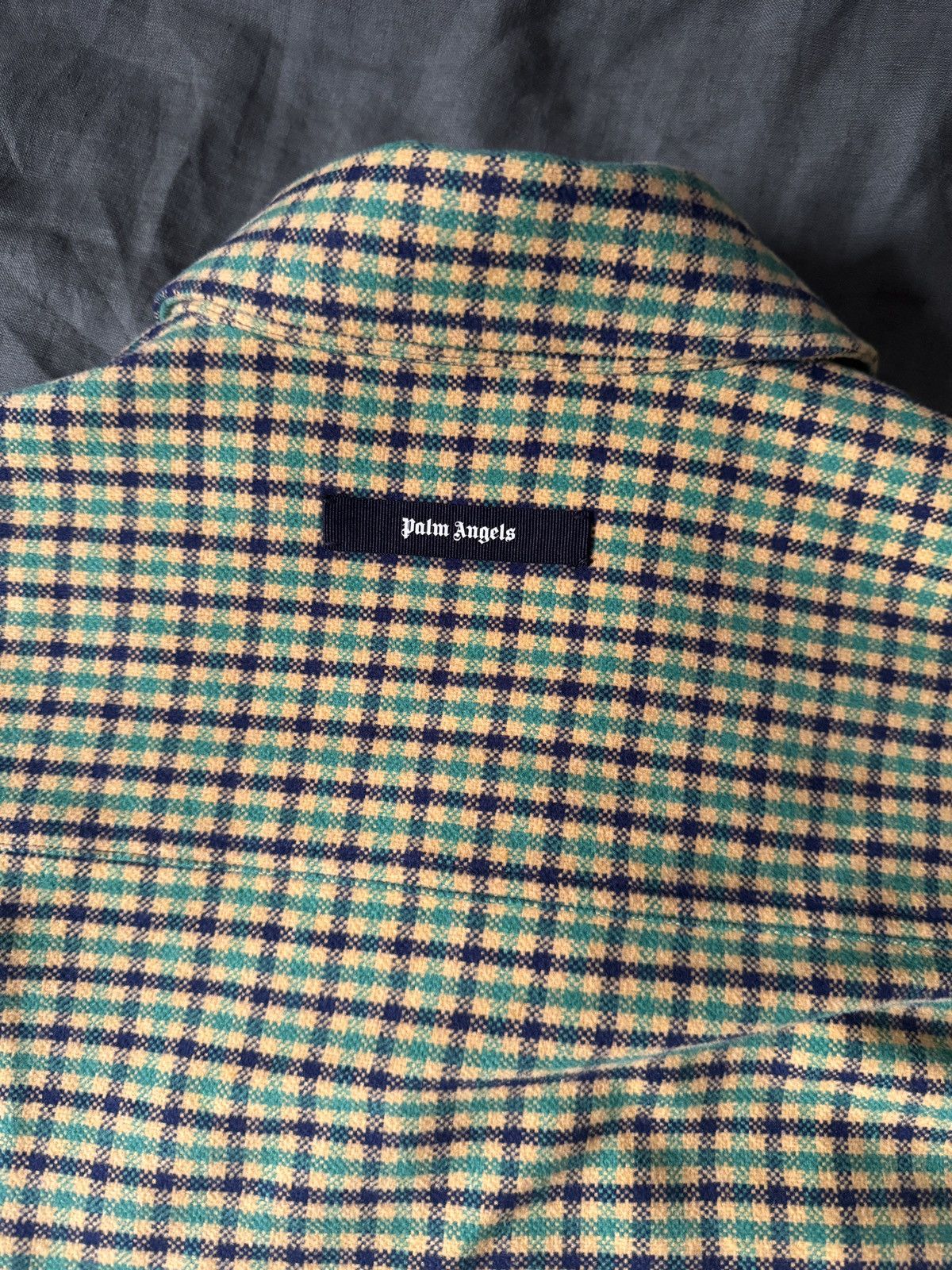 Palm Angels Palm Angels Multi Color Plaid Shirt Jacket Size US L / EU 52-54 / 3 - 8 Thumbnail