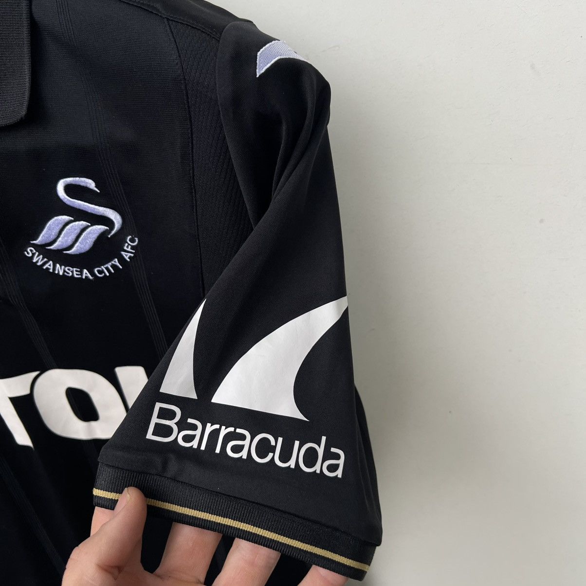 Joma SWANSEA JOMA 2017/2018 THIRD KIT SOCCER JERSEY LETOU Size US L / EU 52-54 / 3 - 4 Thumbnail