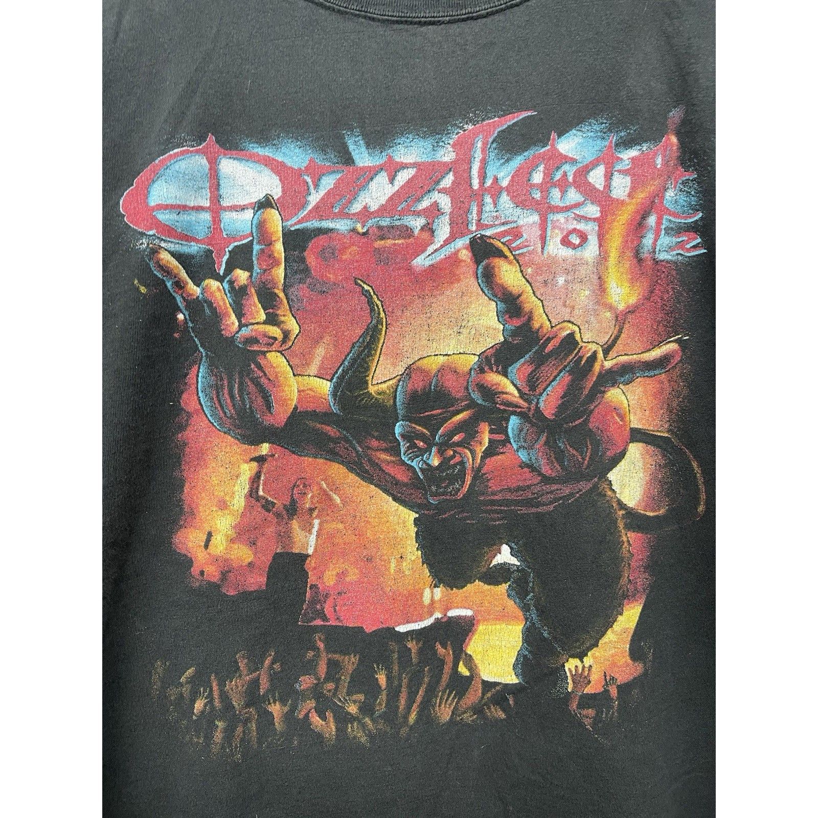 All Sport VINTAGE 2002 OZZFEST TOUR SHIRT OZZY OSBOURNE SYSTEM OF A DO Size US XL / EU 56 / 4 - 4 Thumbnail