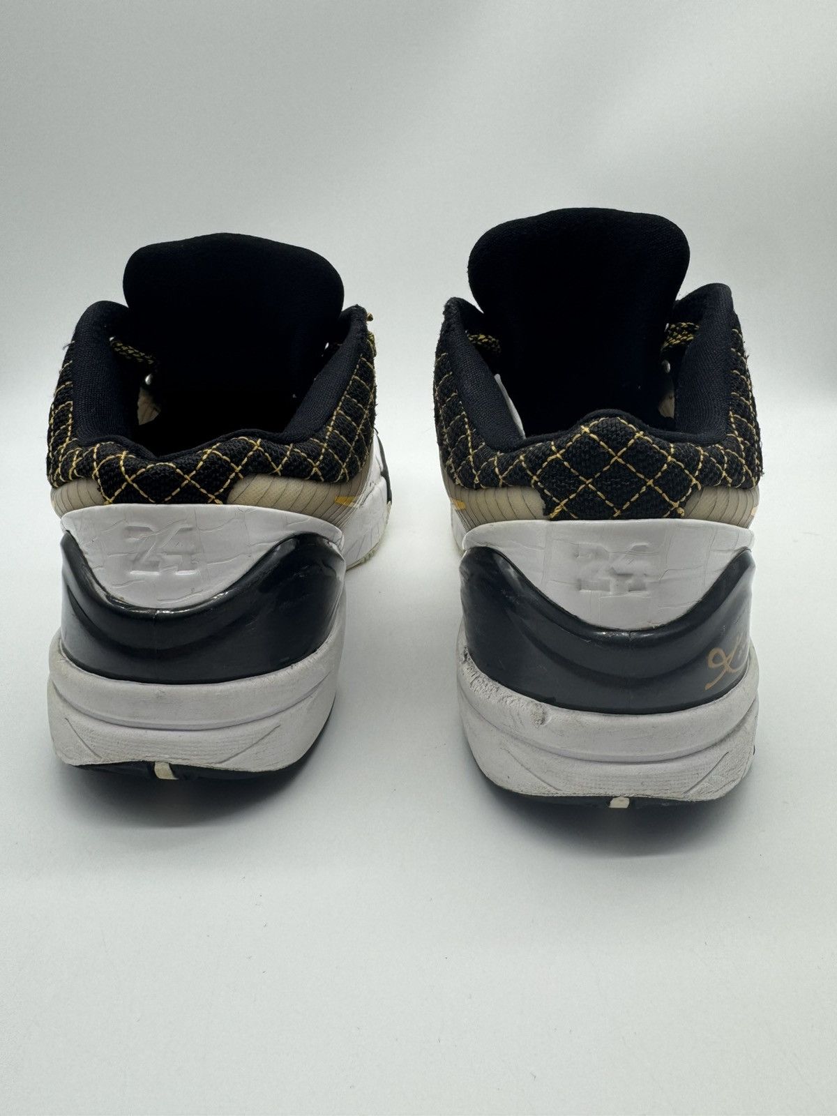 Nike Kobe 4 Protro White Black Del Sol Men's Size 8.5