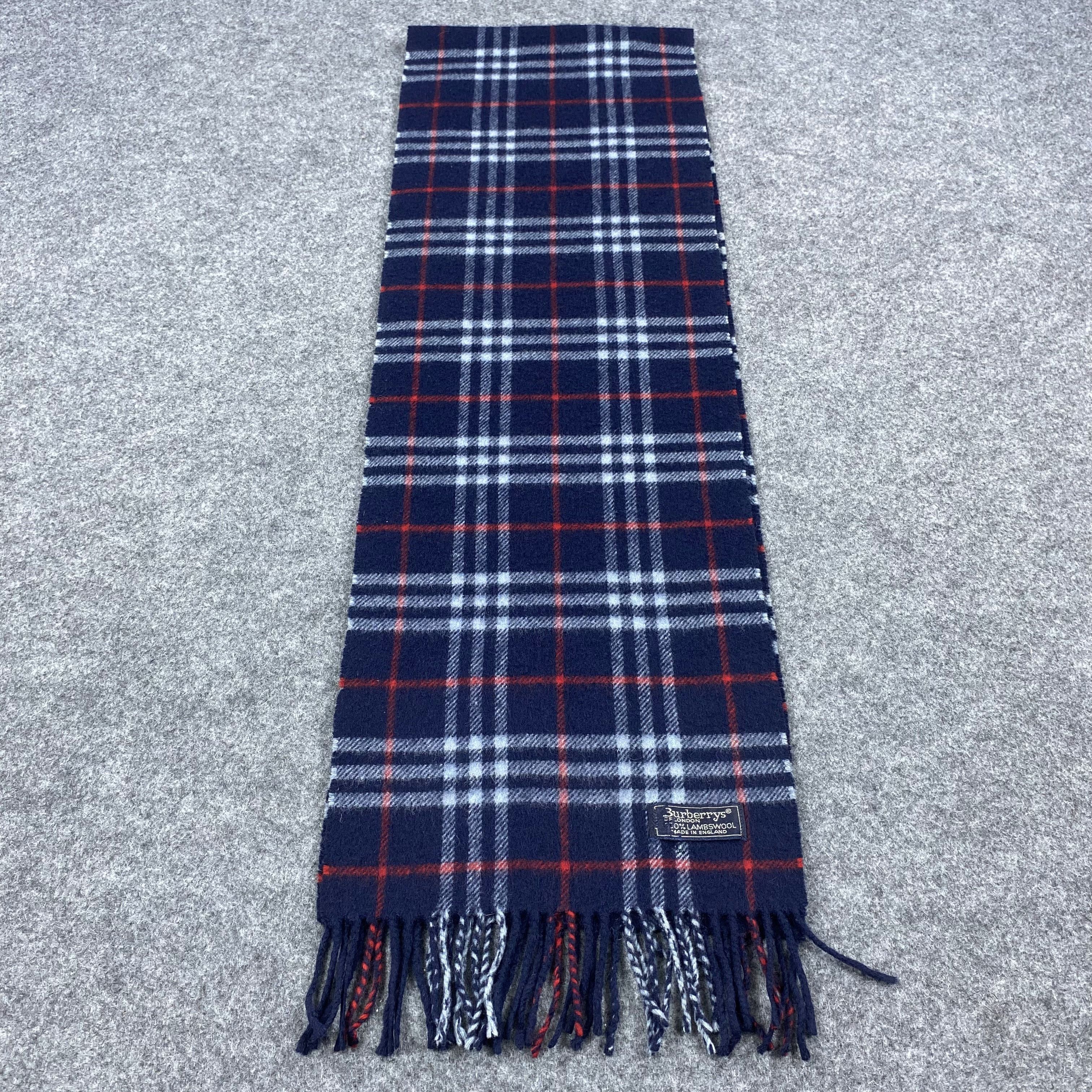 Burberry × Vintage GF10300 Burberry Scarf Neck Wear Muffler Nova Check Size ONE SIZE - 4 Thumbnail