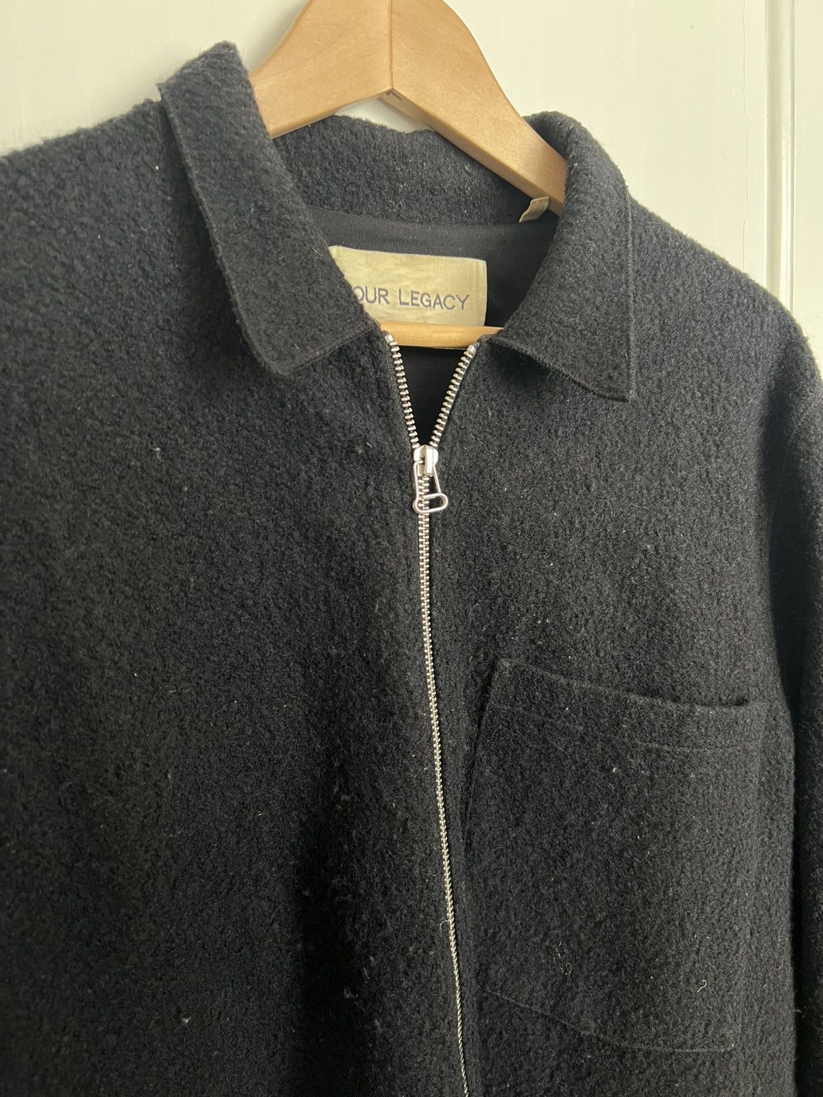 Our Legacy Black Curl Zip Size US M / EU 48-50 / 2 - 3 Thumbnail