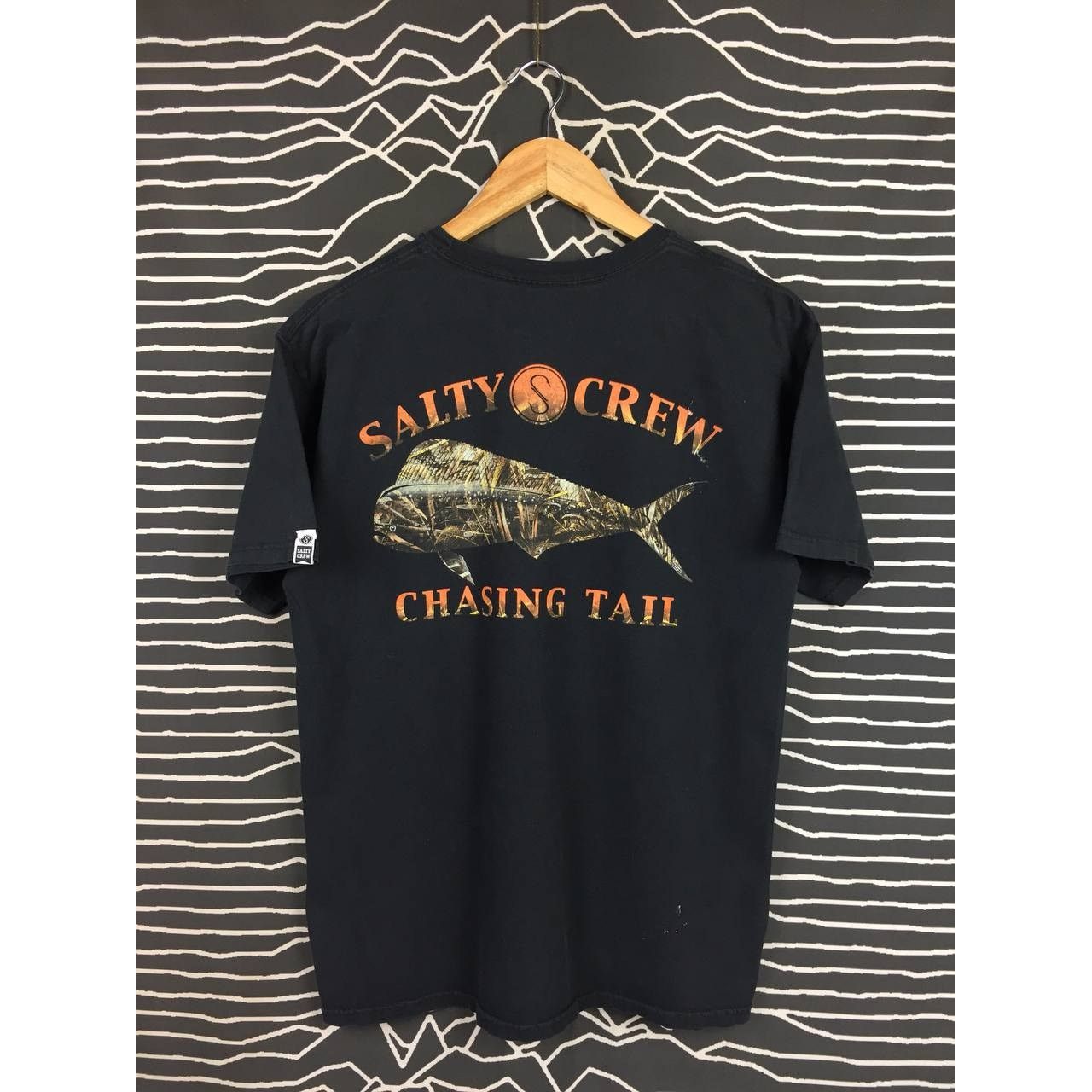 Vintage Salty Crew Authentic Maritime Culture Chasing Tail Tee Size US M / EU 48-50 / 2 - 1 Thumbnail