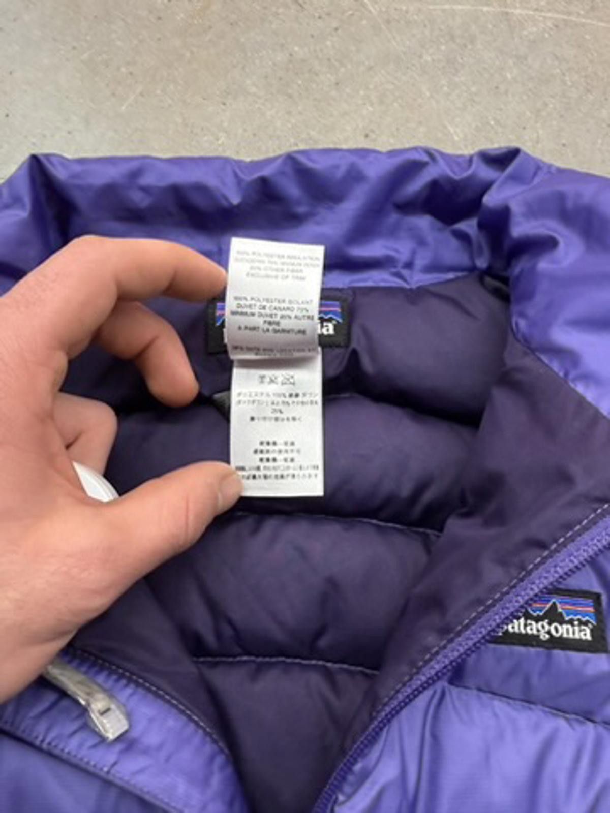Patagonia Patagonia Girls Youth Large Puffer Down Vest Violet Purple Size L / US 10 / IT 46 - 4 Thumbnail