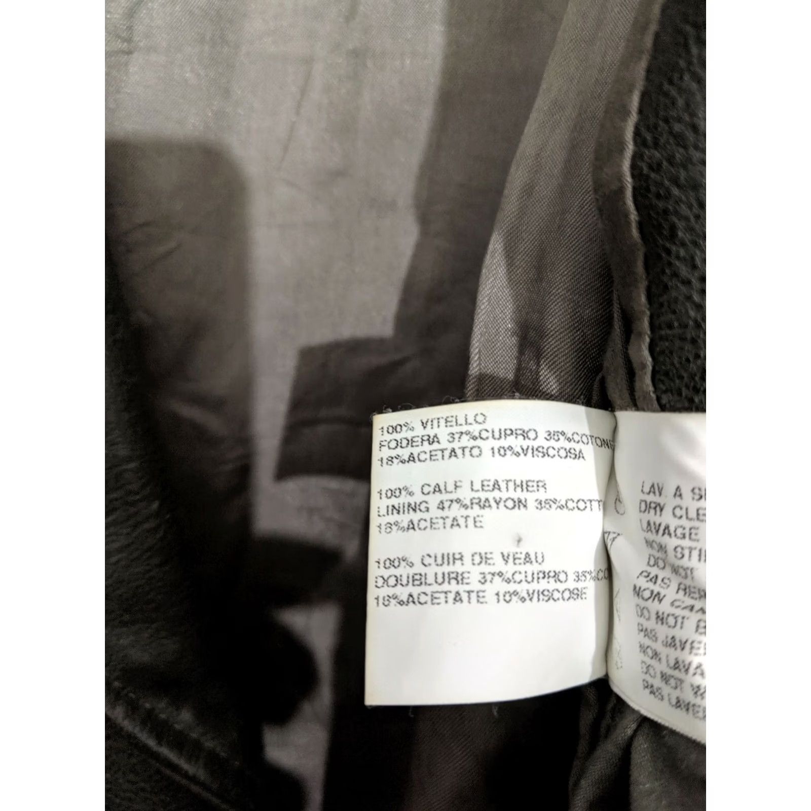 Rick Owens Rick Owens Stooges Archival Early Heavy Leather Moto Punk Jacket - Medium - Gray - Motorcycle Size US M / EU 48-50 / 2 - 7 Thumbnail