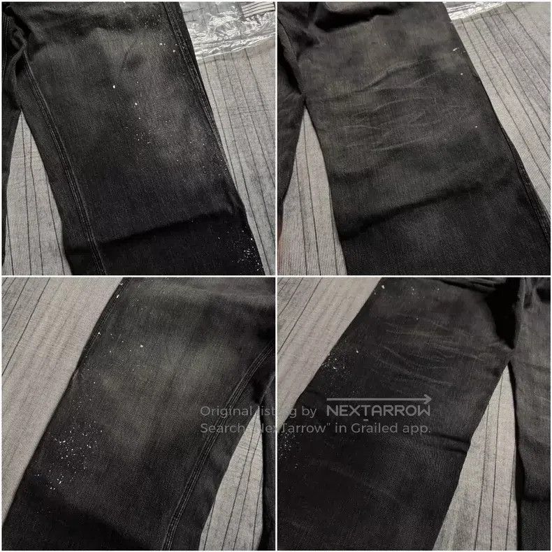 Neighborhood Neighborhood size M Black Water-washed Nevada Denim Jeans, Size US 27 - 4 Thumbnail