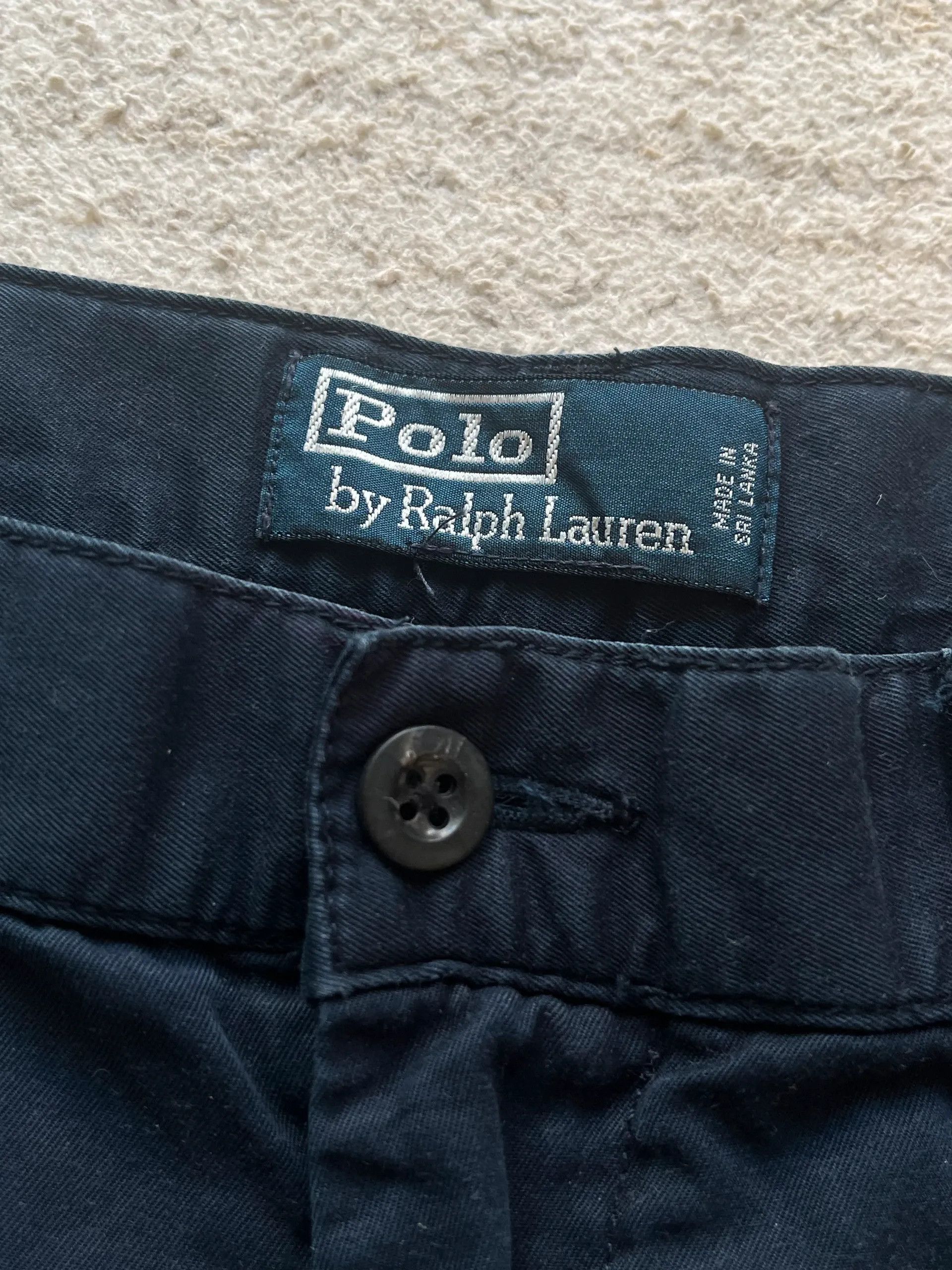 Polo Ralph Lauren Polo Ralph Lauren Sz W 34 Chinos Shorts Navy Rare Size US 34 / EU 50 - 3 Thumbnail