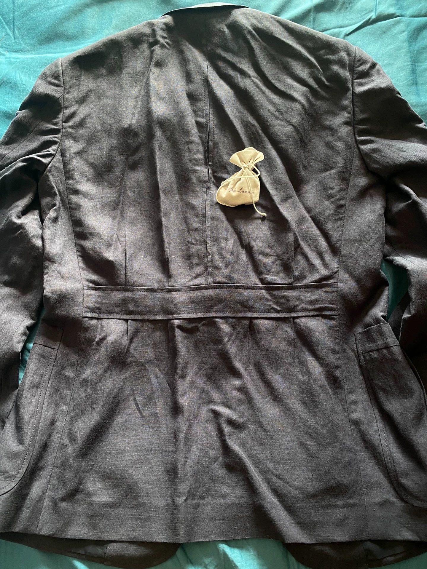 Ralph Lauren RALPH LAUREN Purple Label Hand Tailored Silk-Linen 40R Blaze Size 40R - 7 Thumbnail