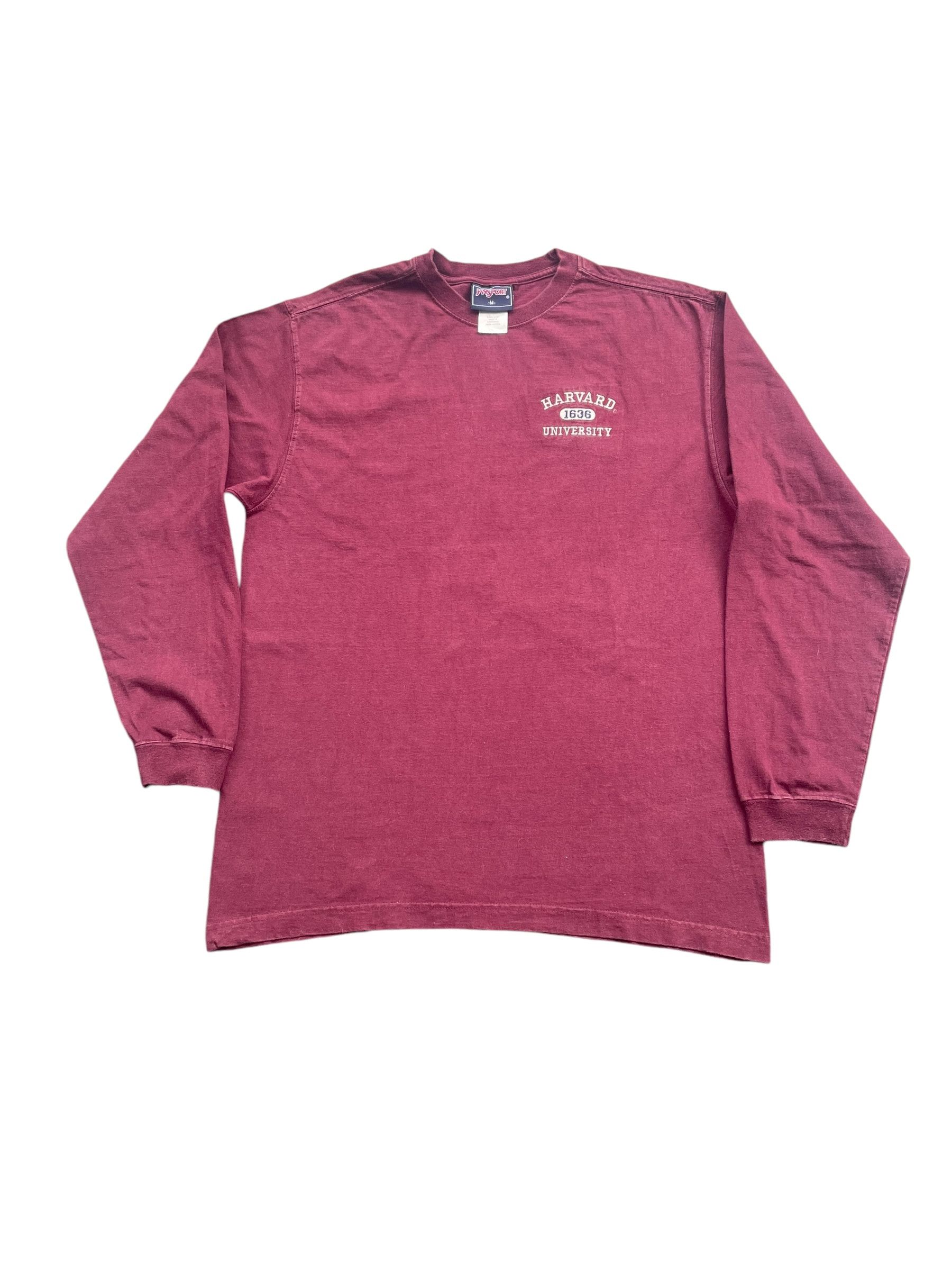 Jansport Vintage Harvard University Long Sleeve Tshirt Size US M / EU 48-50 / 2 - 1 Thumbnail