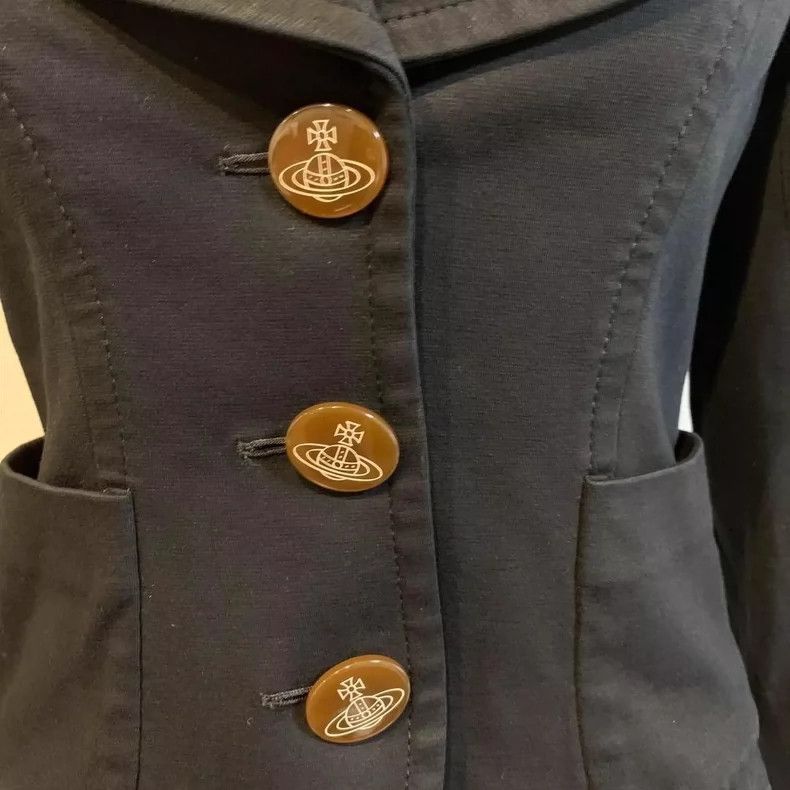 Vivienne Westwood Vivienne Westwood Saturn buckle jacket coat Size M / US 6-8 / IT 42-44 - 4 Thumbnail