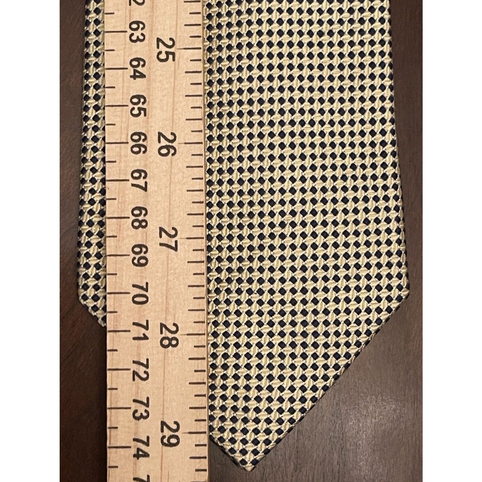 Jos. A. Bank Jos. A. Bank Signature Collection Gold Blue Hand Made Silk Size ONE SIZE - 5 Thumbnail