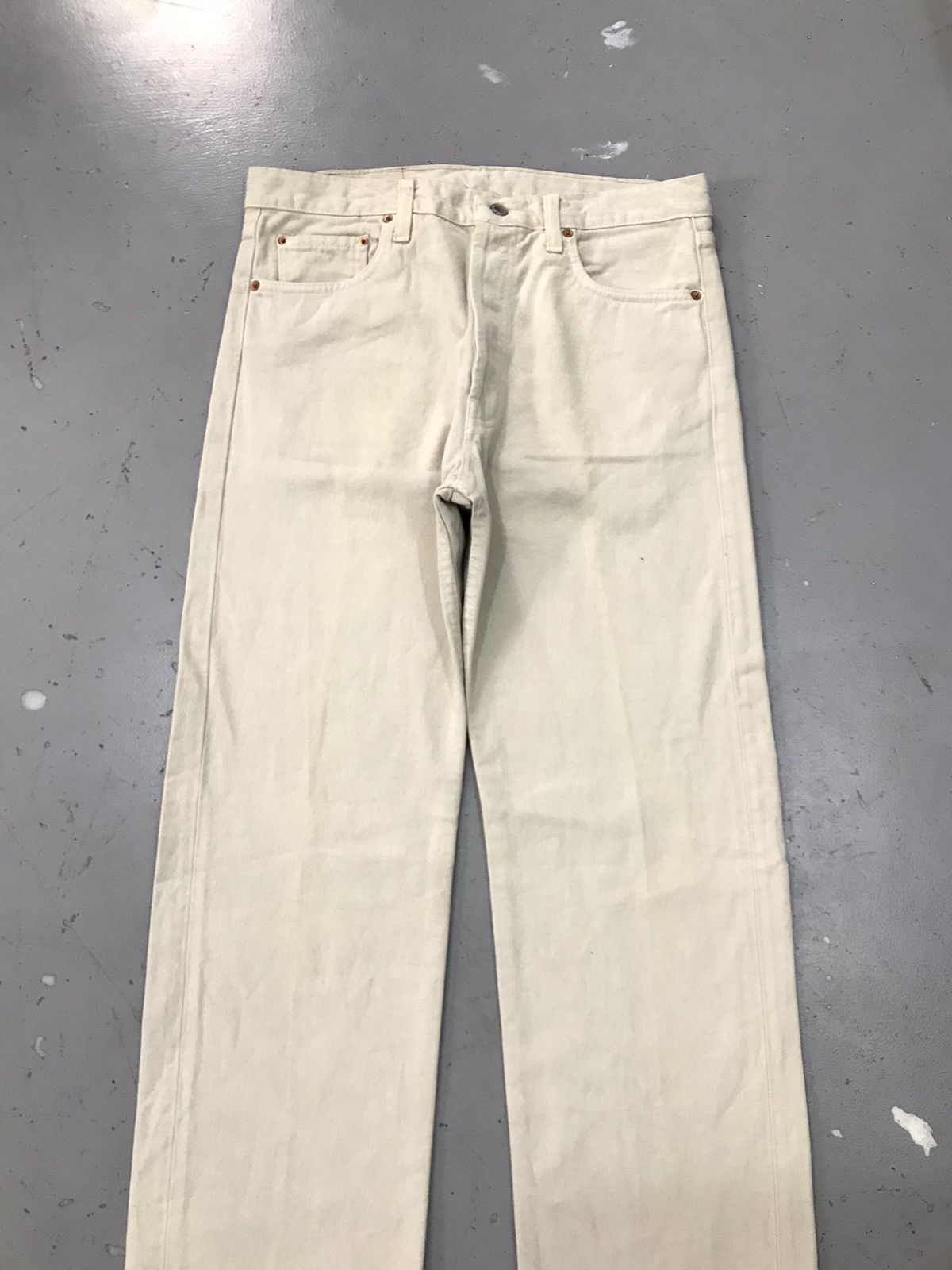 Levi's × Vintage Vintage Levi’s Strauss & co 501 straight denim pant Size US 34 / EU 50 - 4 Thumbnail