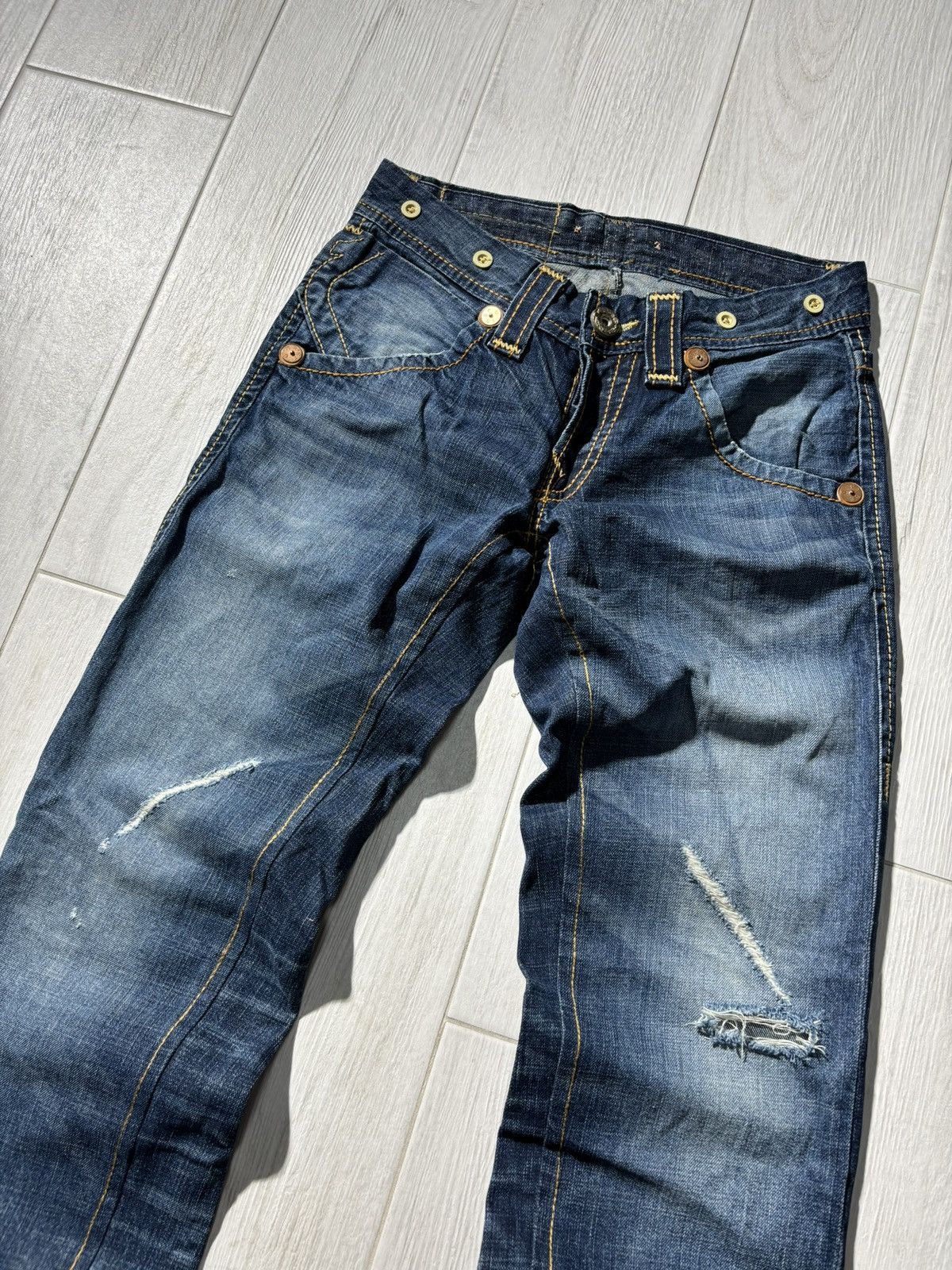 True Religion Y2K True Religion Jeans Denim Distressed USA Chief Keef Size US 29 - 7 Thumbnail