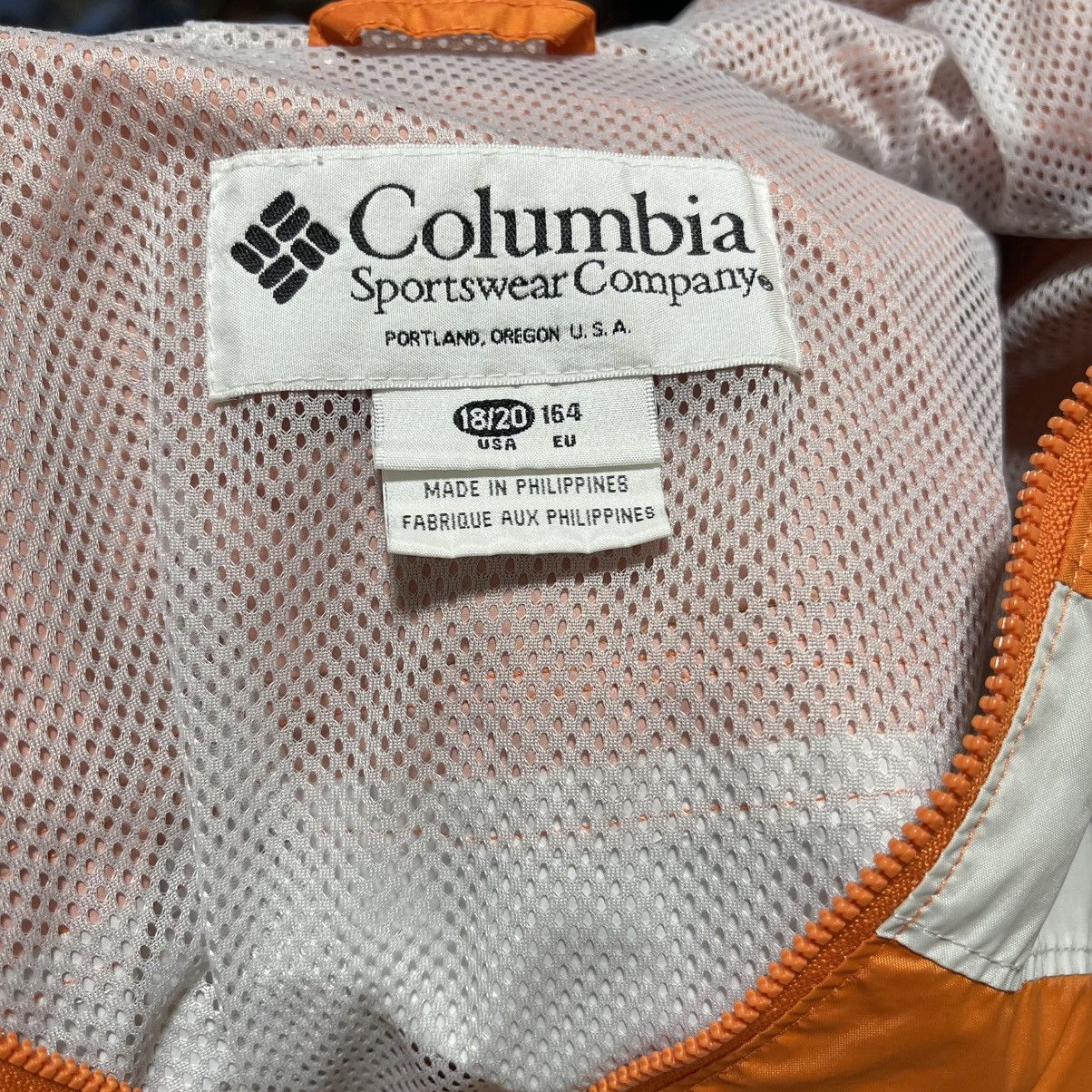 Columbia Vintage orange columbia lightweight hooded rain jacket Size US M / EU 48-50 / 2 - 10 Thumbnail
