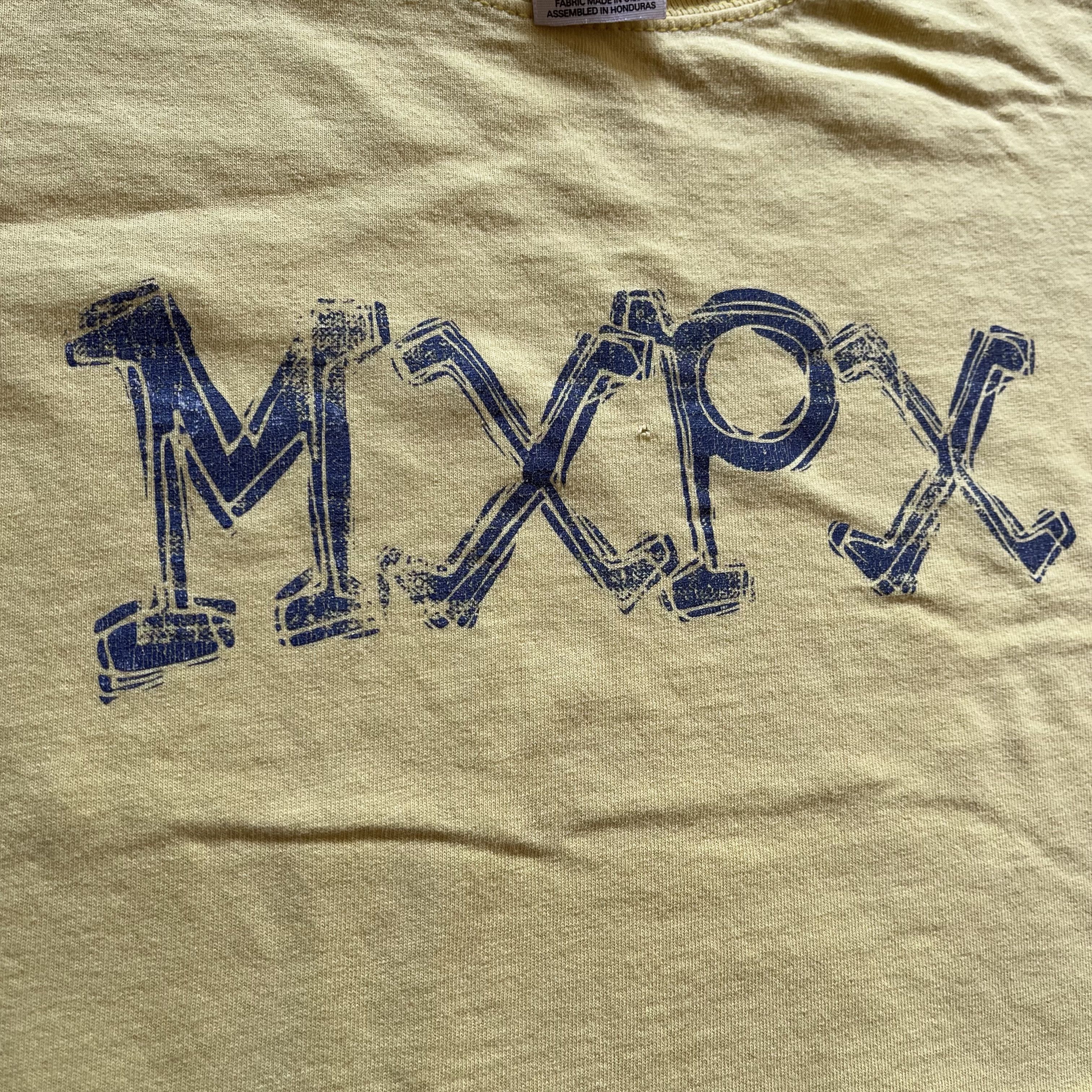 Anvil RARE Vintage 2000 Yellow MXPX Shirt Size US L / EU 52-54 / 3 - 2 Thumbnail