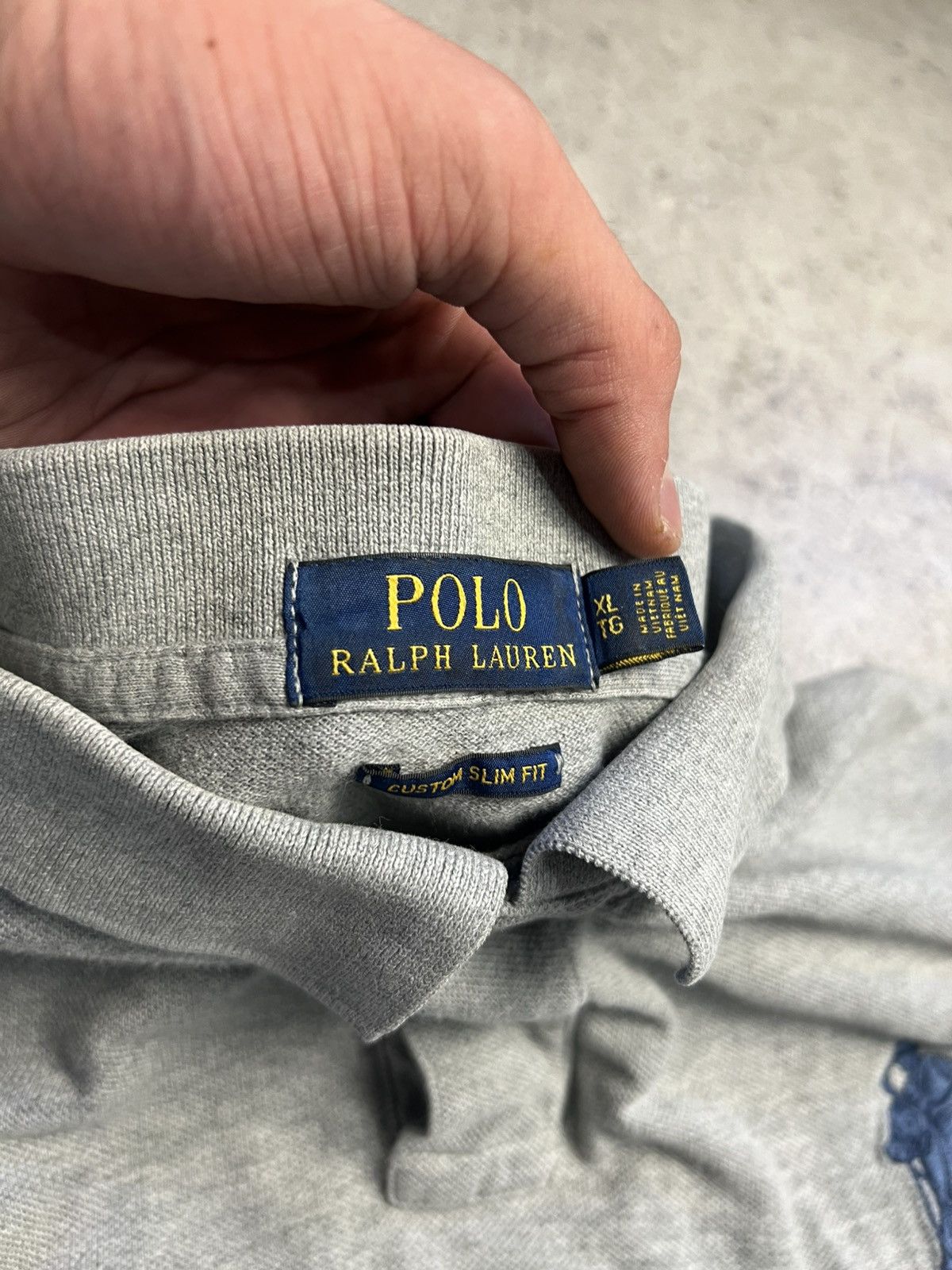 Polo Ralph Lauren Vintage Polo Ralph Lauren Black Polo Number 3 cheef keef Size US XL / EU 56 / 4 - 6 Thumbnail