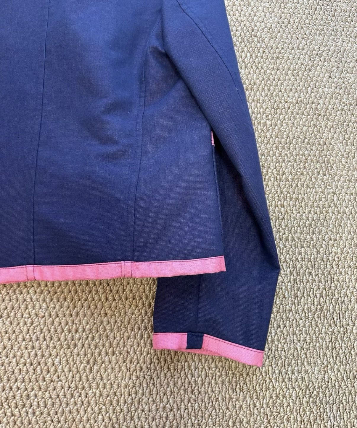 Comme des Garcons Comme des Garçons Navy Blue Blazer with Pink Trim K23 Size M / US 6-8 / IT 42-44 - 9 Thumbnail