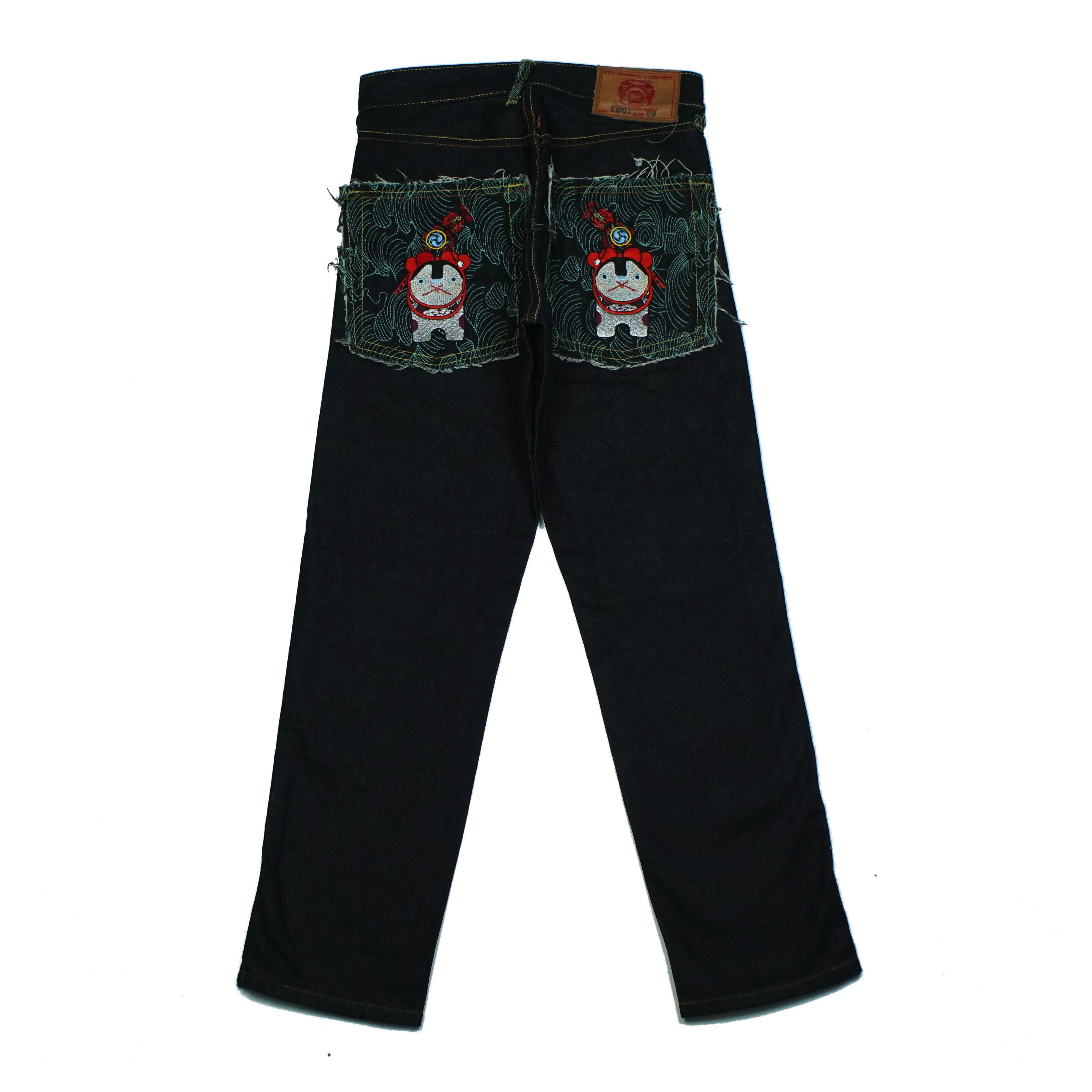 image of Red Monkey Company Lot 1001 Embroidered Pants, Men's (Size 29)