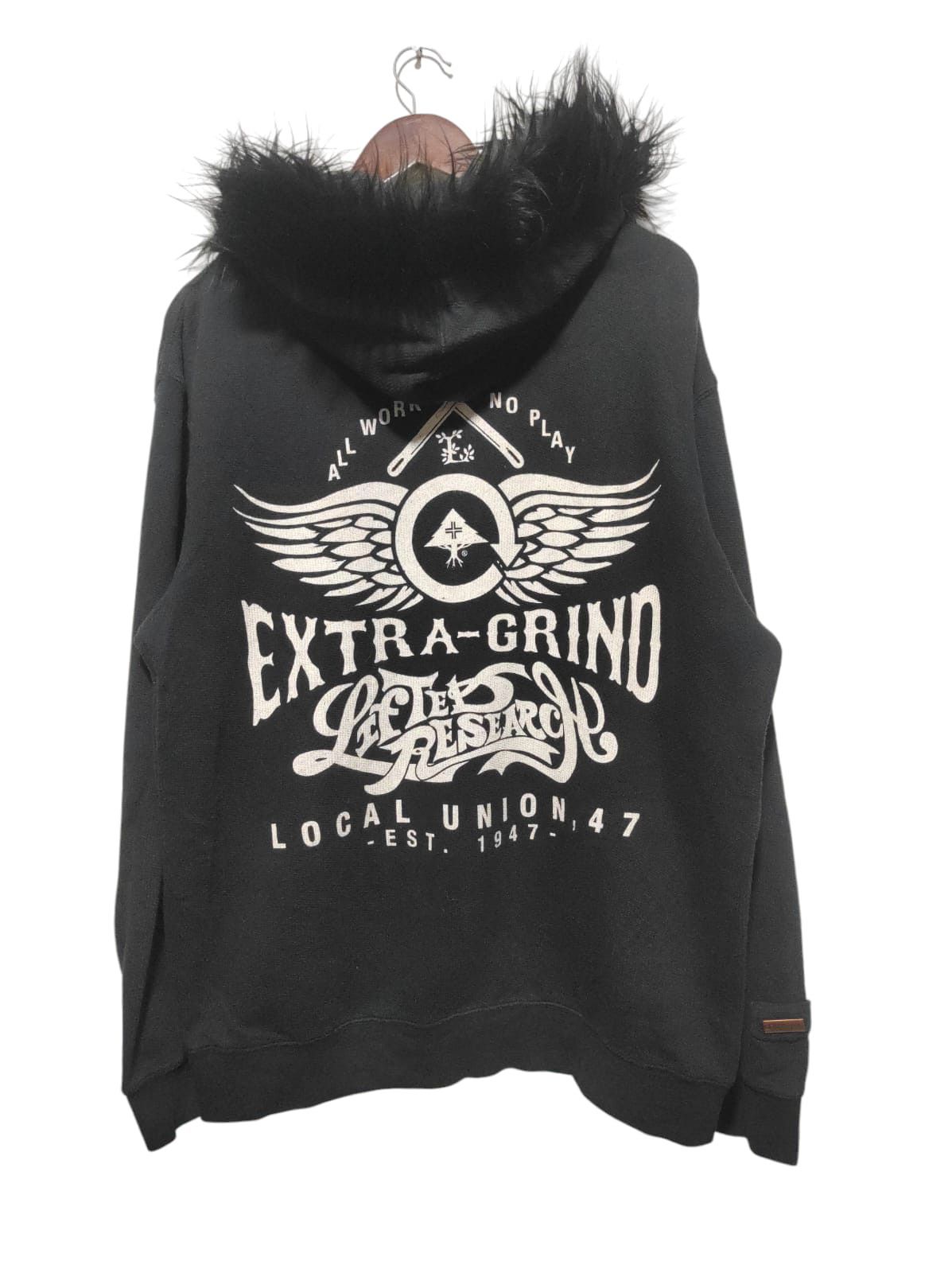 Japanese Brand LGR Research zip fur hoodie ifsix LGB style Size US L / EU 52-54 / 3 - 1 Thumbnail