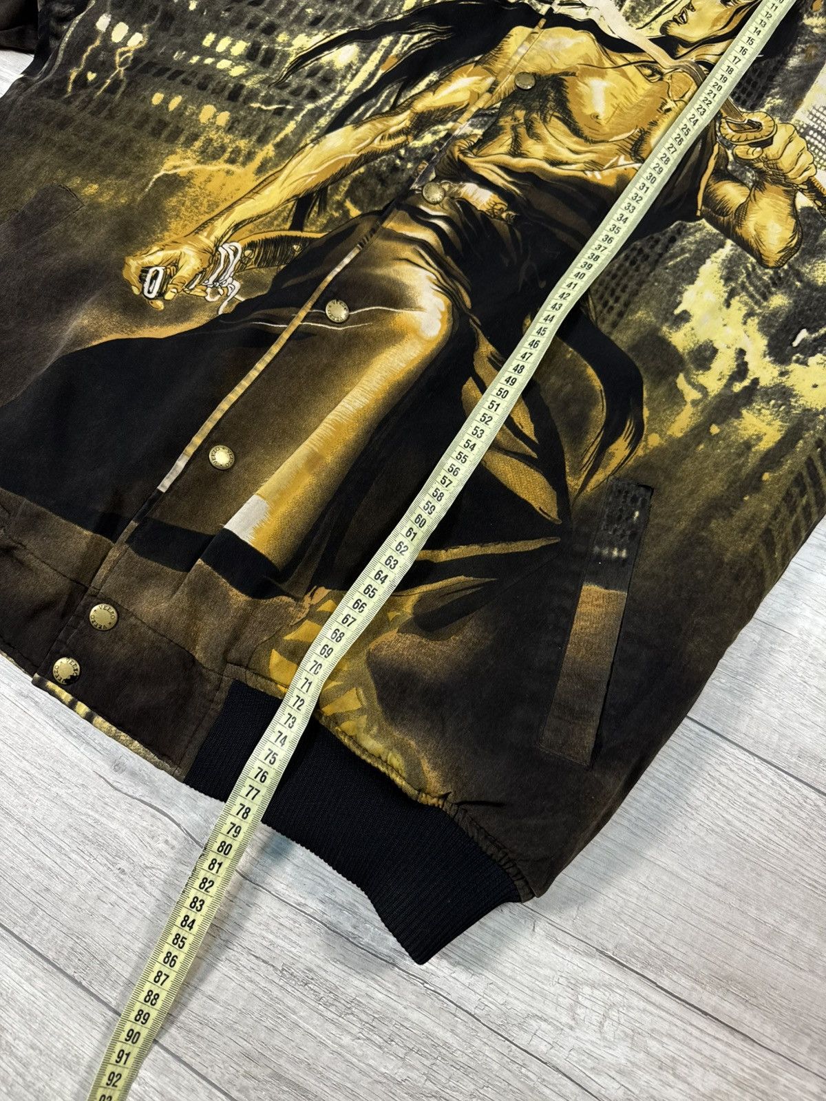 Japanese Brand Veezo Made In Korea Puffer Bomber Vagabond Retro Anime Promo Size US XXL / EU 58 / 5 - 10 Thumbnail