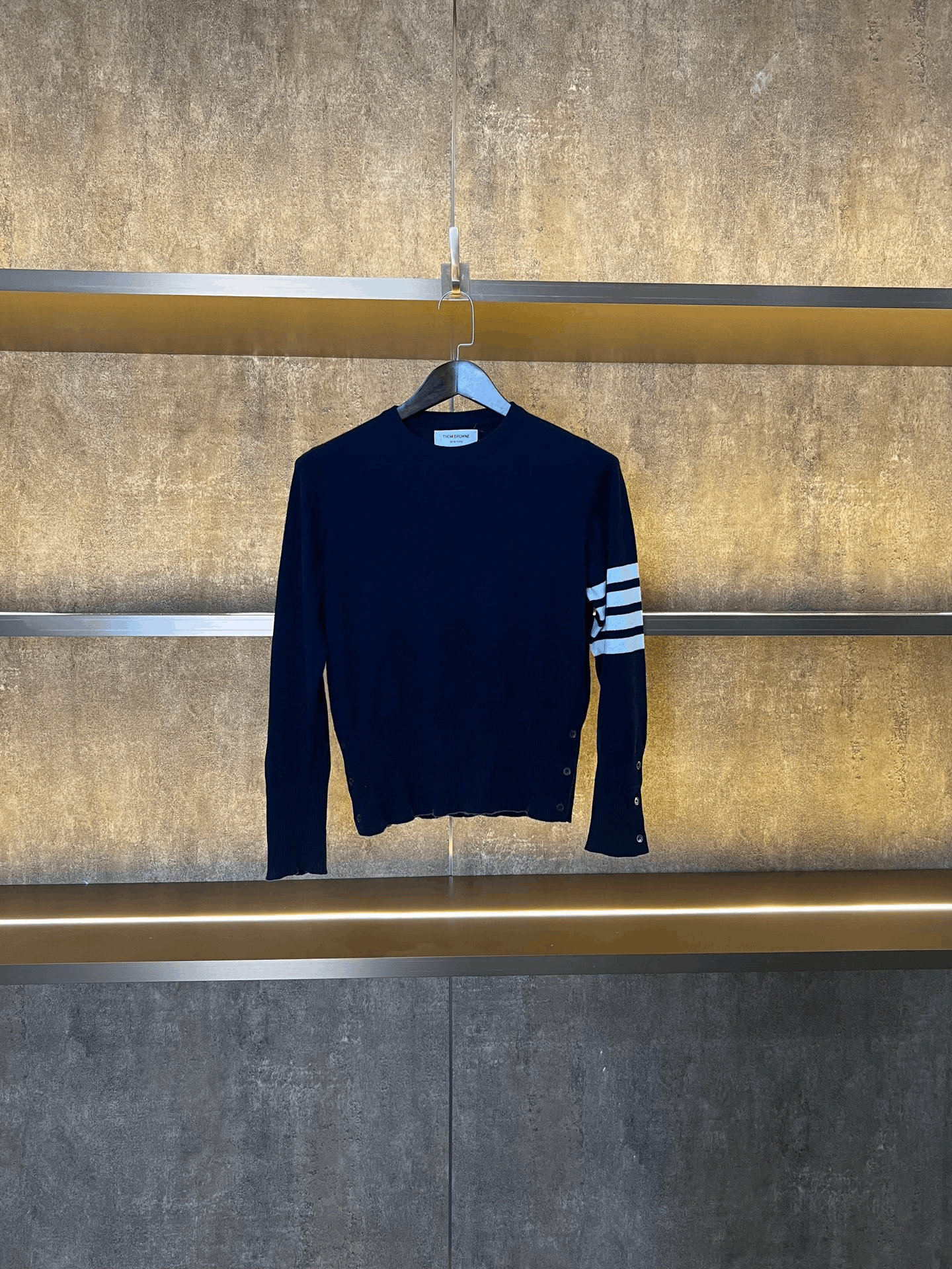 Thom Browne Thom Browne Knit Brown Sweater s Men Size US S / EU 44-46 / 1 - 1 Thumbnail