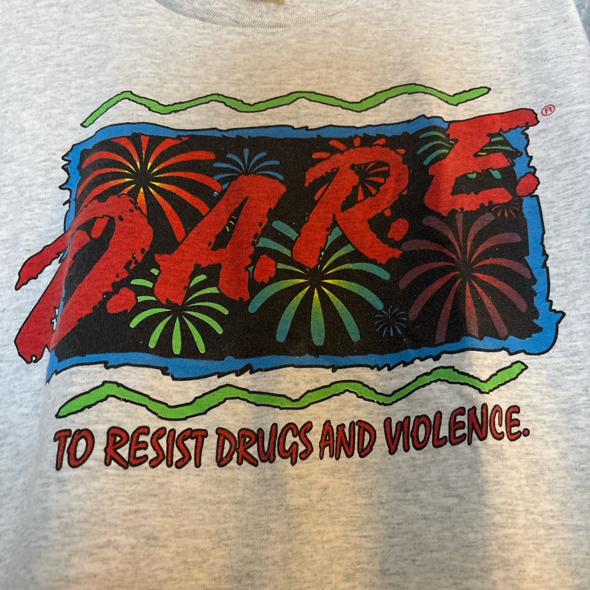 D.A.R.E RARE 1980’s D.A.R.E T-Shirt Size US L / EU 52-54 / 3 - 2 Thumbnail