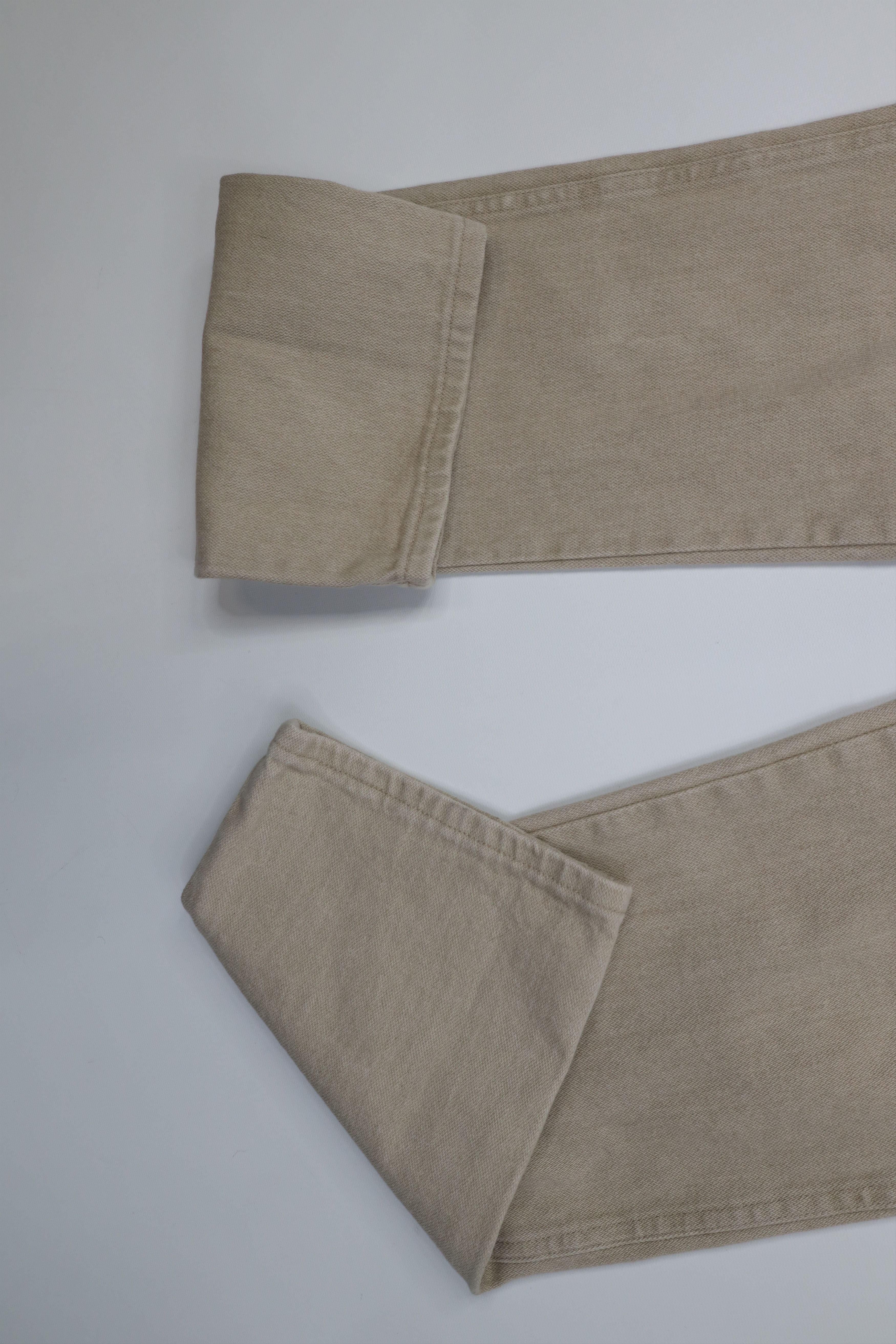 Wrangler Vintage 90s Wrangler Straight Leg Denim Jeans Beige Cotton Size US 32 / EU 48 - 5 Thumbnail