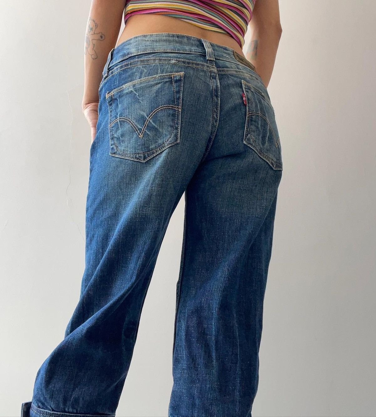 Levi's 00’s Levis capri Size 24" / US 00 / IT 34 - 3 Thumbnail