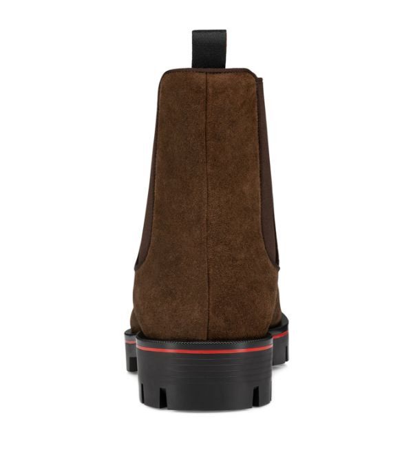 Christian Louboutin o1bcso1str1024 Alpinosol Flat in Brown Size US 10 / EU 43 - 4 Thumbnail