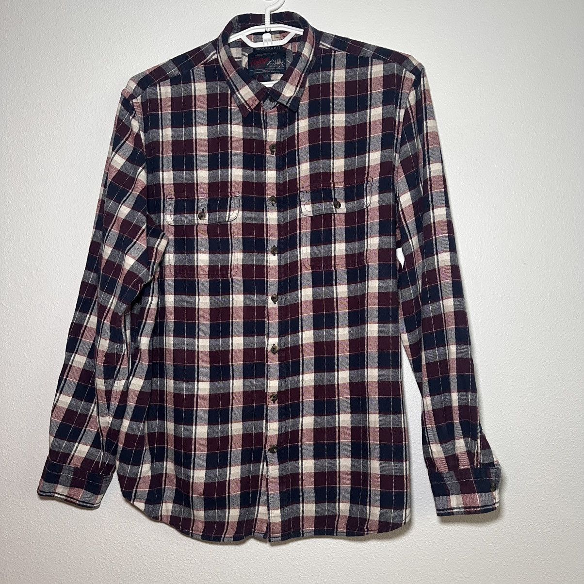 Old Navy Old Navy Flannel Shirt Men’s XL Regular Fit Plaid Button Up Size US XL / EU 56 / 4 - 1 Thumbnail